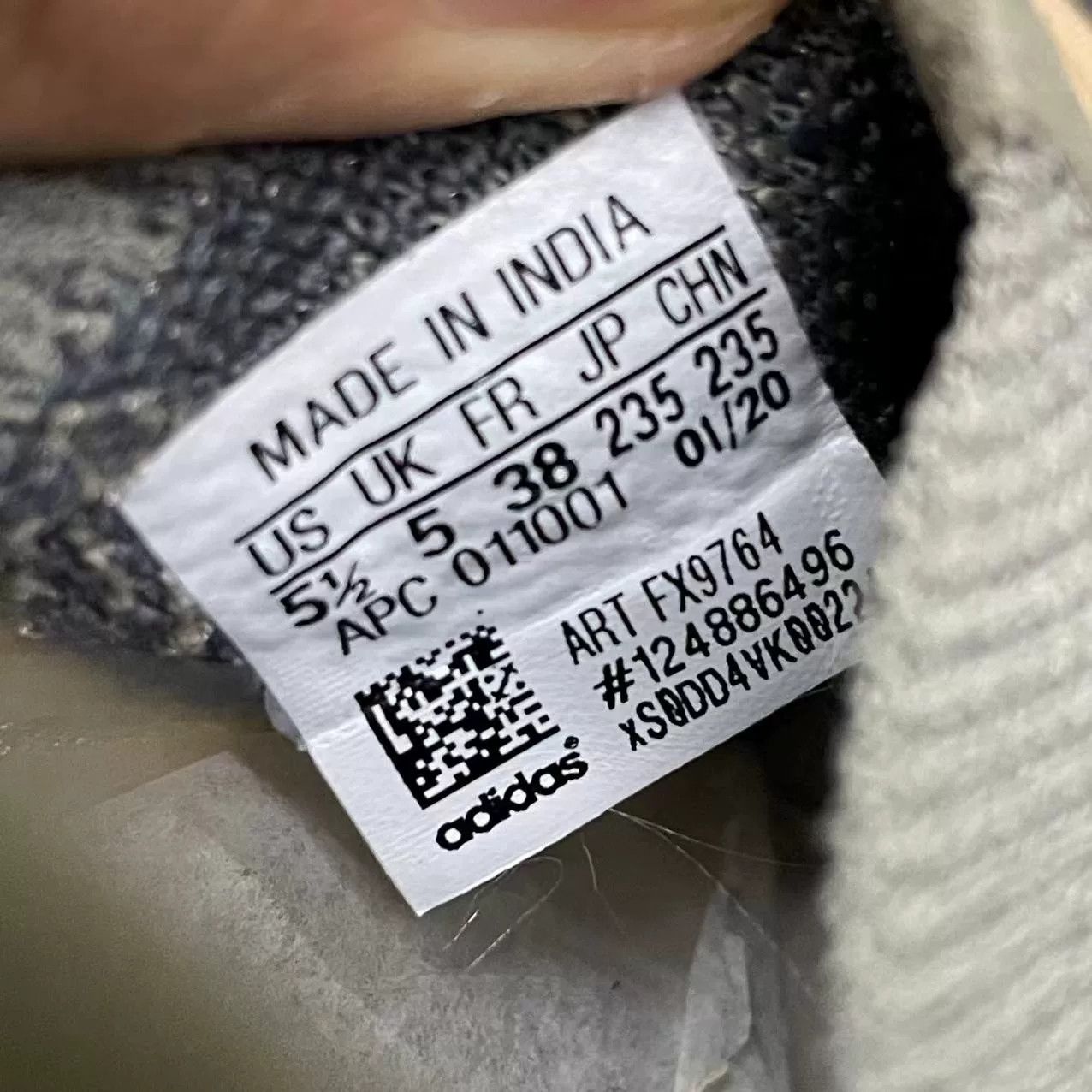 Adidas Adidas YEEZY Gray Lowtop Sneakers 5.5 Men Size US 5.5 / EU 38 - 8 Thumbnail