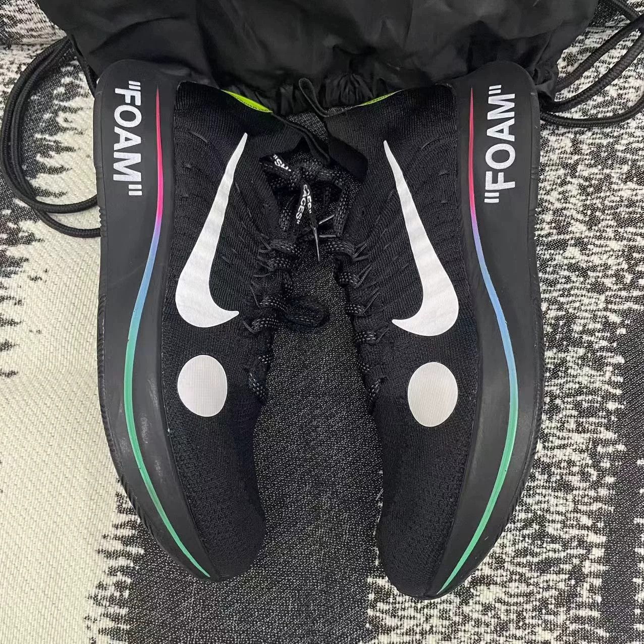Jordan Brand Jordan Brand ZOOM Cotton Black Lowtop Sneakers 8 Men Size US 8 / EU 41 - 5 Thumbnail