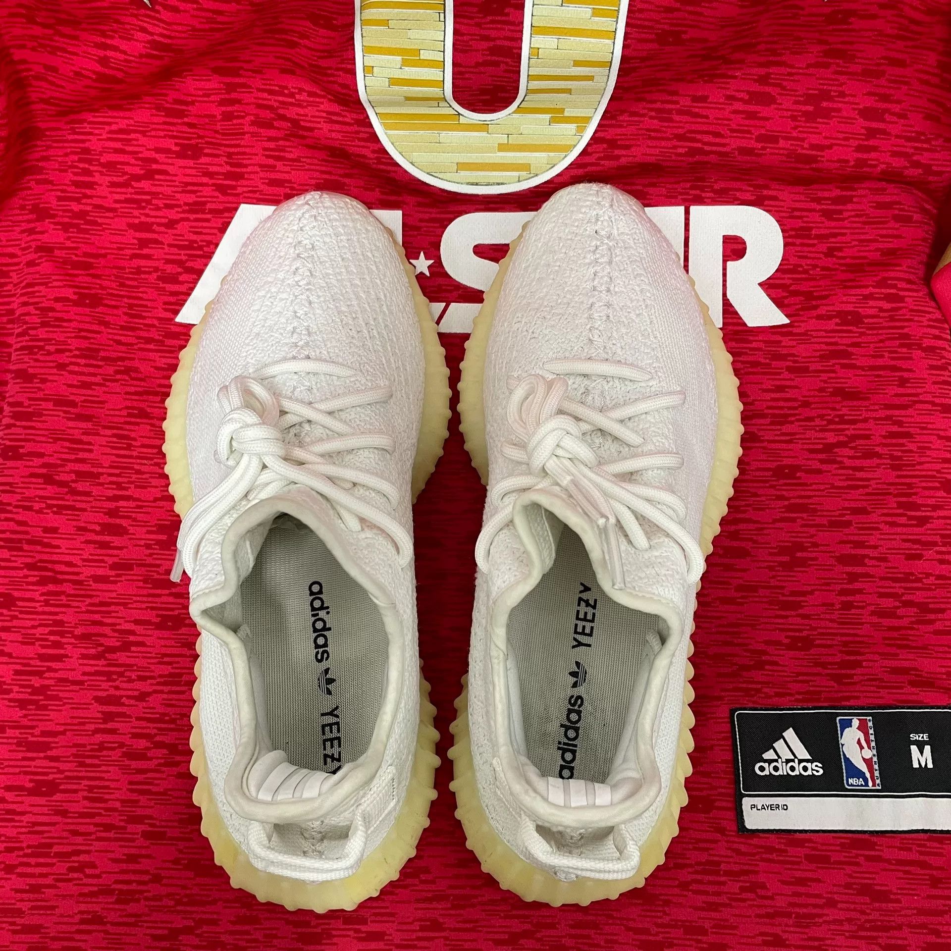 Adidas Adidas YEEZY White Lowtop Sneakers 8 Men Size US 8 / EU 41 - 7 Thumbnail