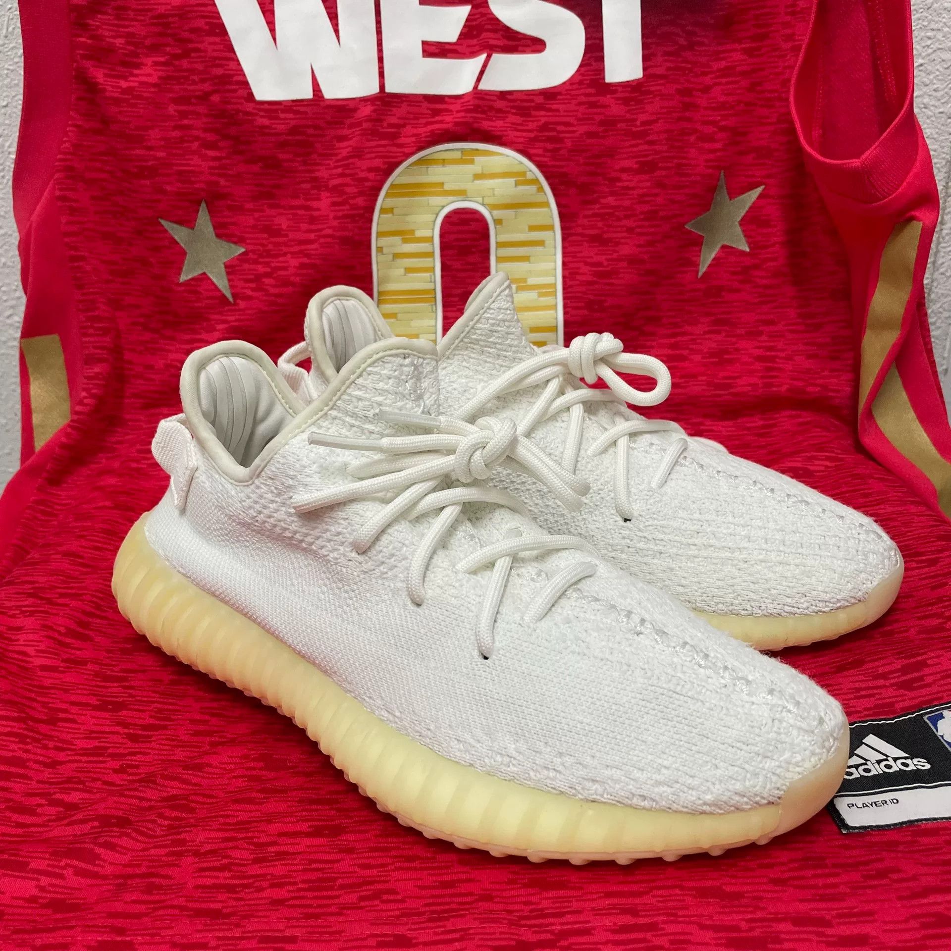 Adidas Adidas YEEZY White Lowtop Sneakers 8 Men Size US 8 / EU 41 - 3 Thumbnail