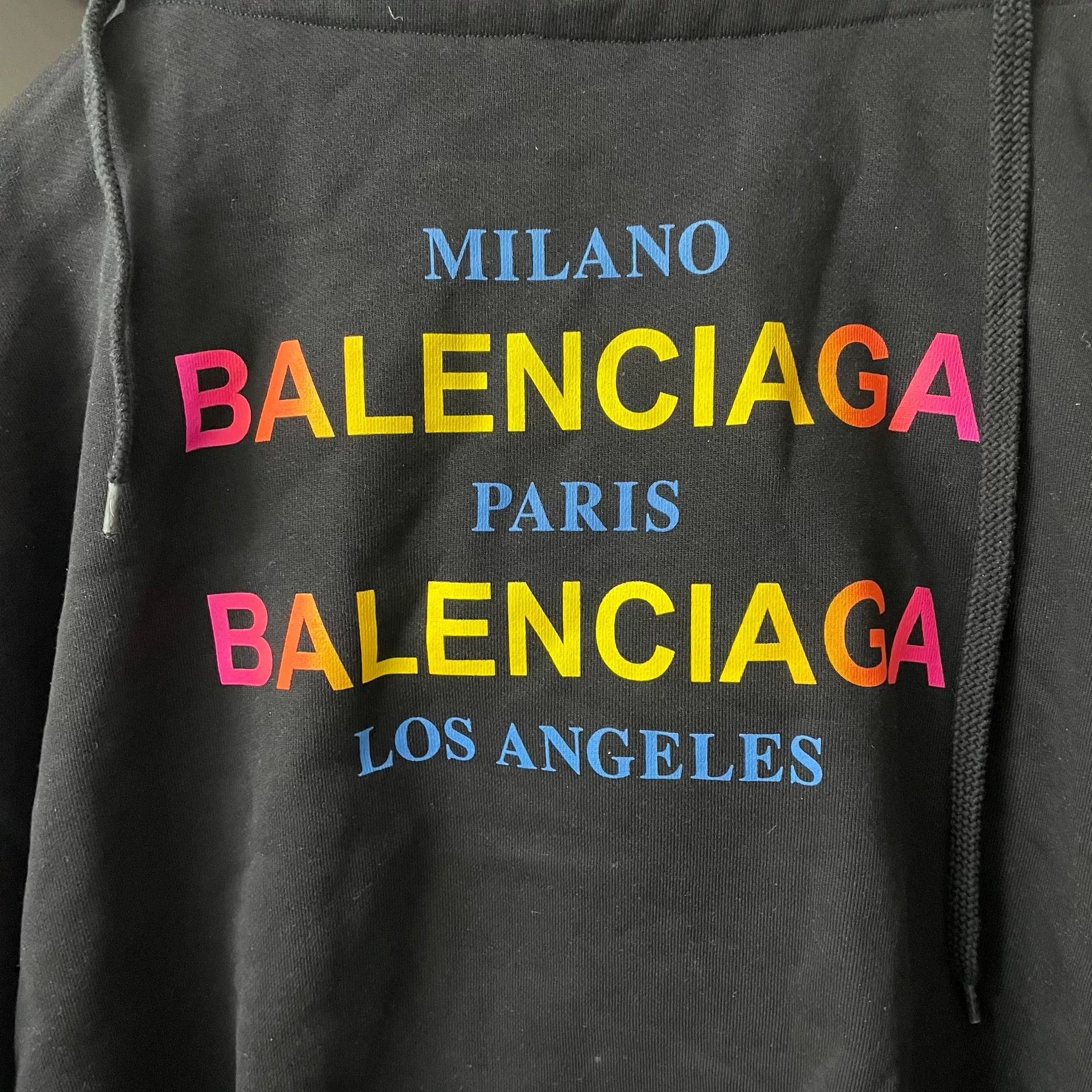 Balenciaga Balenciaga Limited Gradient Multi Hoodie s Men Size US S / EU 44-46 / 1 - 4 Thumbnail