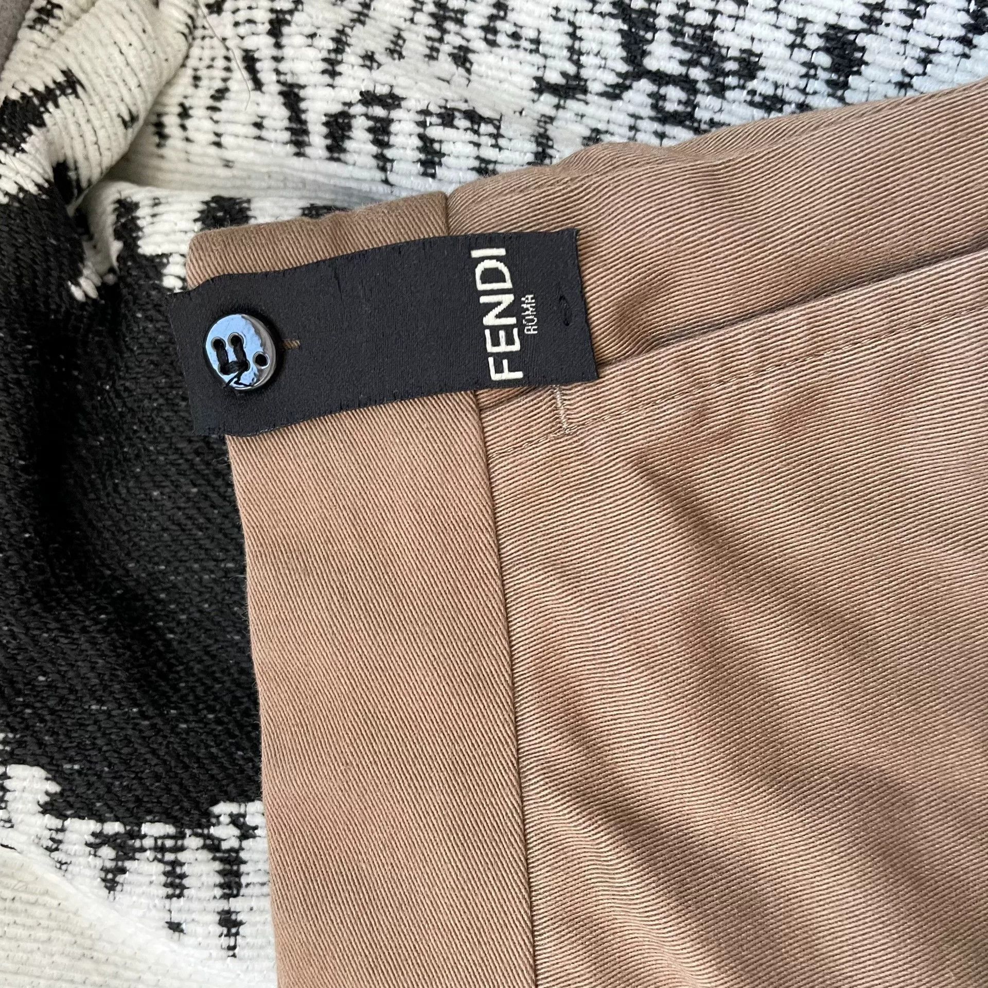 Fendi Fendi Beige Casual Pants 36 Men Size US 36 / EU 52 - 3 Thumbnail