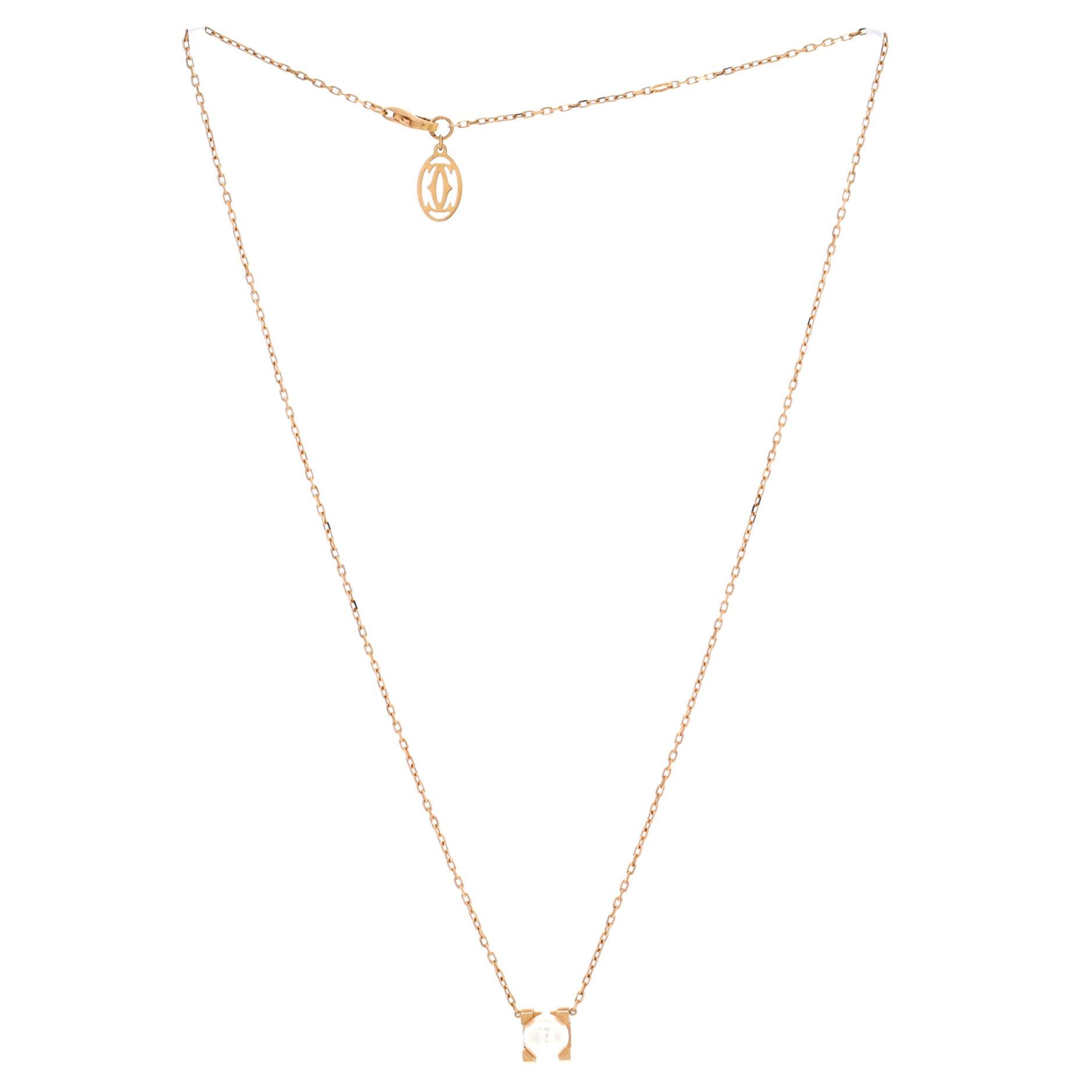 Cartier C de necklace Size ONE SIZE - 2 Thumbnail