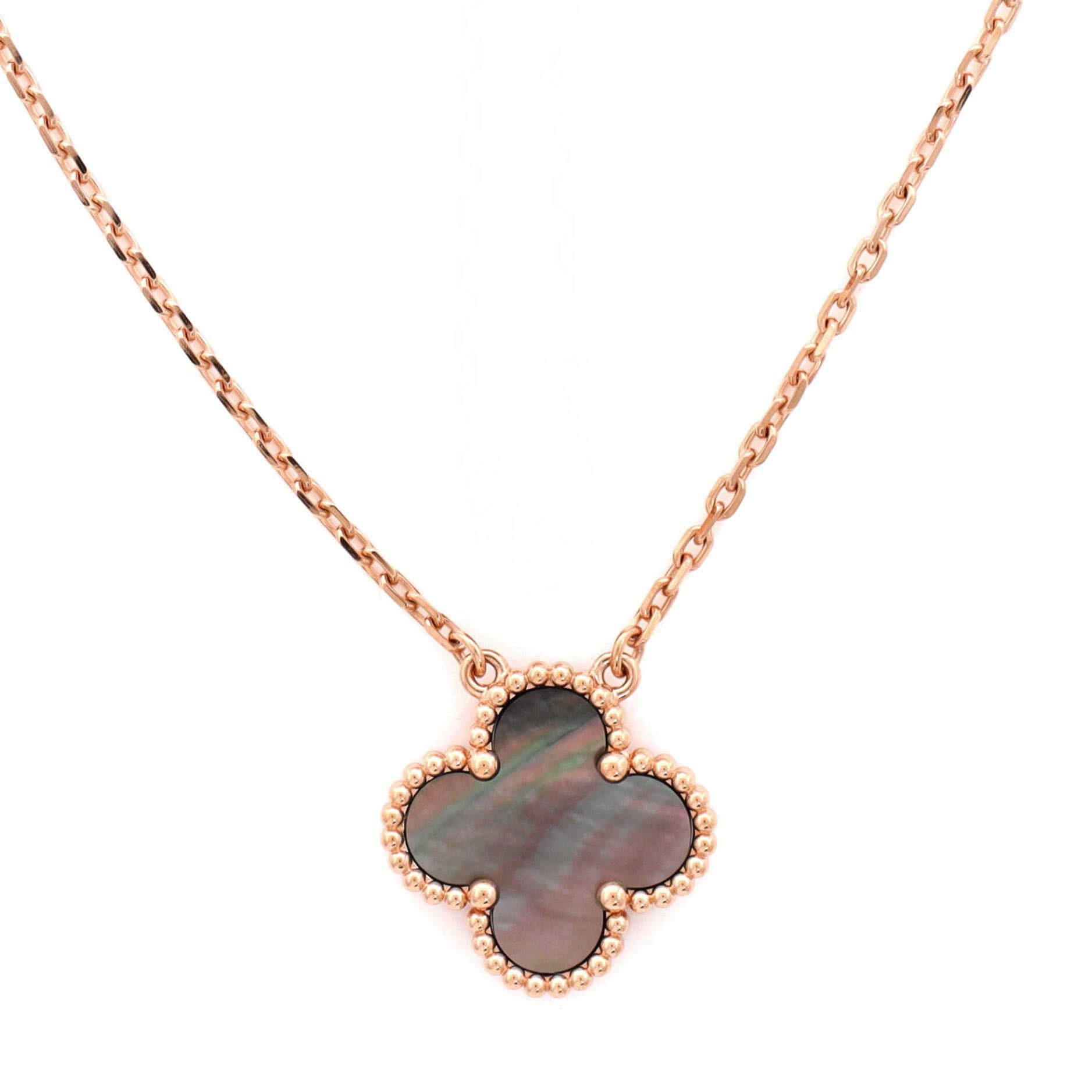 Van Cleef & Arpels Vintage Alhambra Pendant Necklace Size ONE SIZE - 4 Thumbnail
