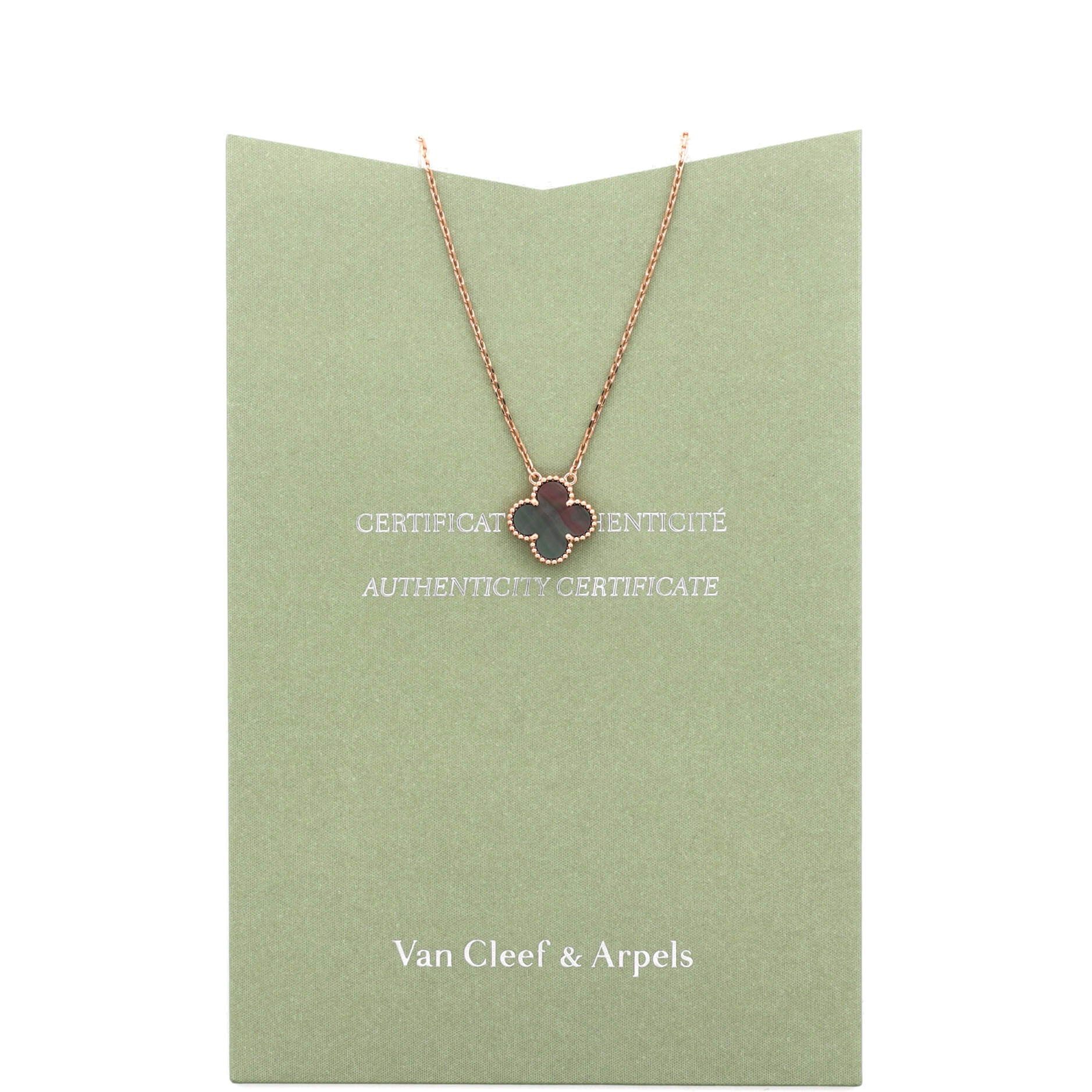 Van Cleef & Arpels Vintage Alhambra Pendant Necklace Size ONE SIZE - 2 Thumbnail