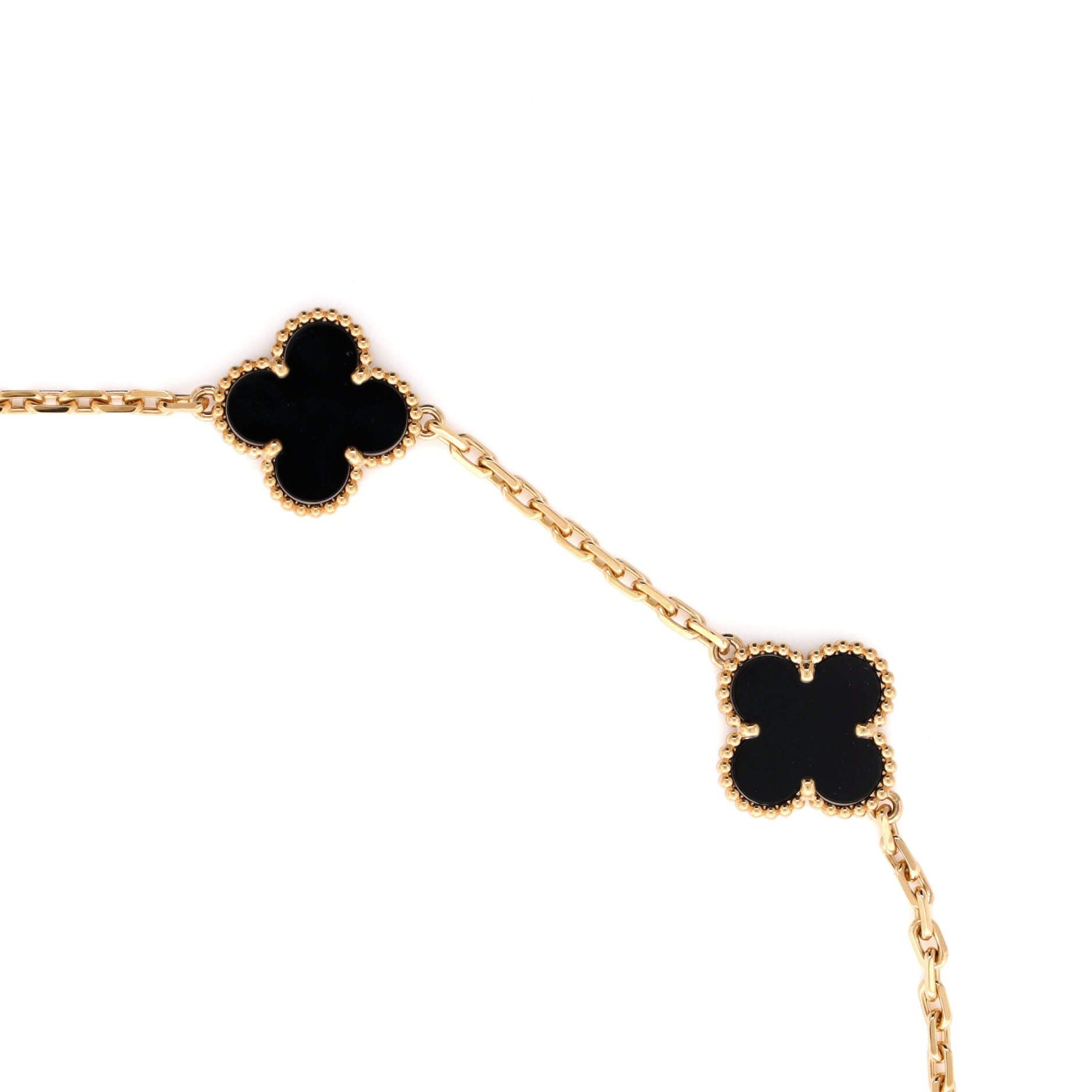 Van Cleef & Arpels Vintage Alhambra 10 Motifs Necklace Size ONE SIZE - 3 Thumbnail