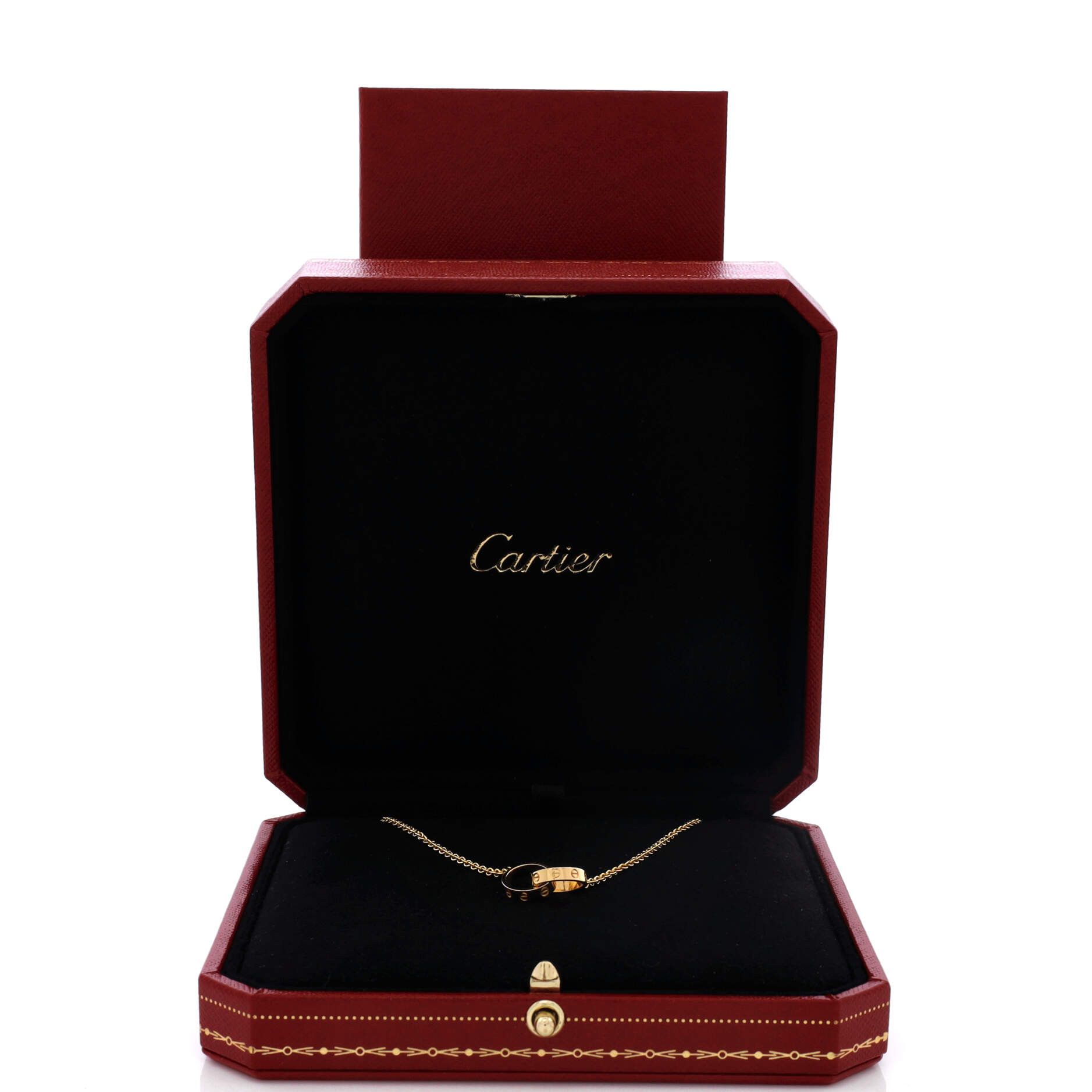 Cartier Love Interlocking Necklace Size ONE SIZE - 2 Thumbnail
