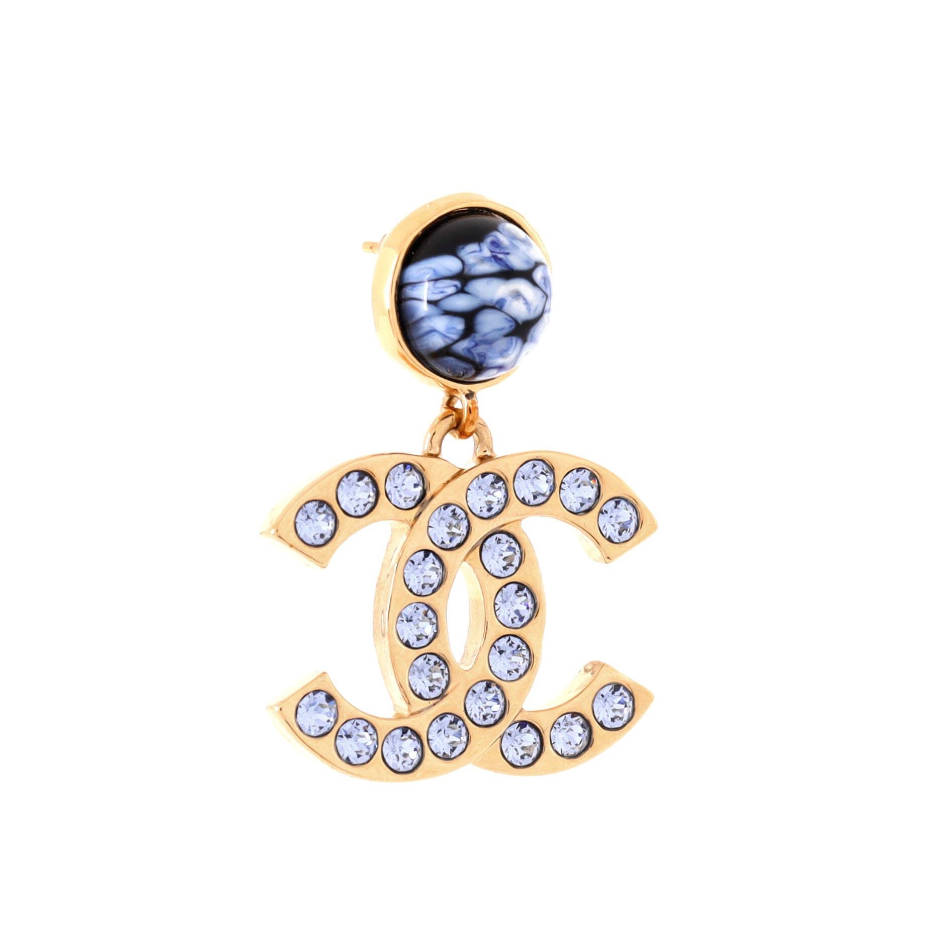 Chanel CC Drop Earrings Size ONE SIZE - 2 Thumbnail