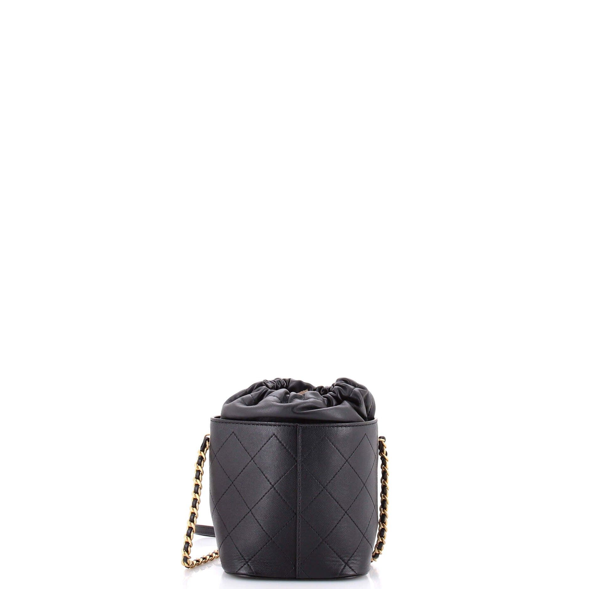 Chanel CC Drawstring Bucket Bag Size ONE SIZE - 3 Thumbnail