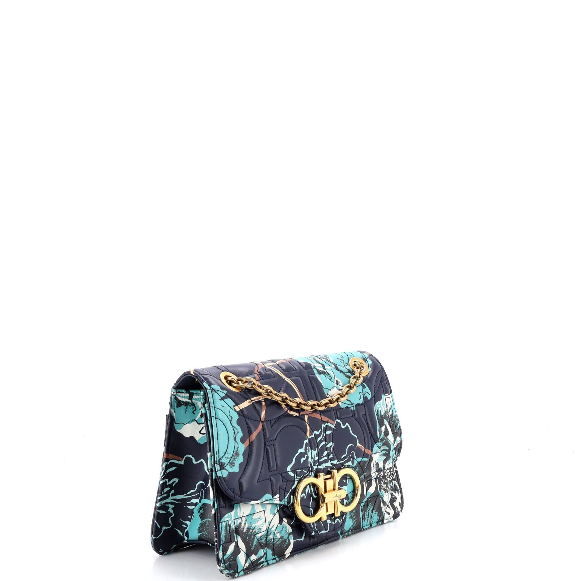 Salvatore Ferragamo Gancini Turnlock Flap Bag Size ONE SIZE - 2 Thumbnail