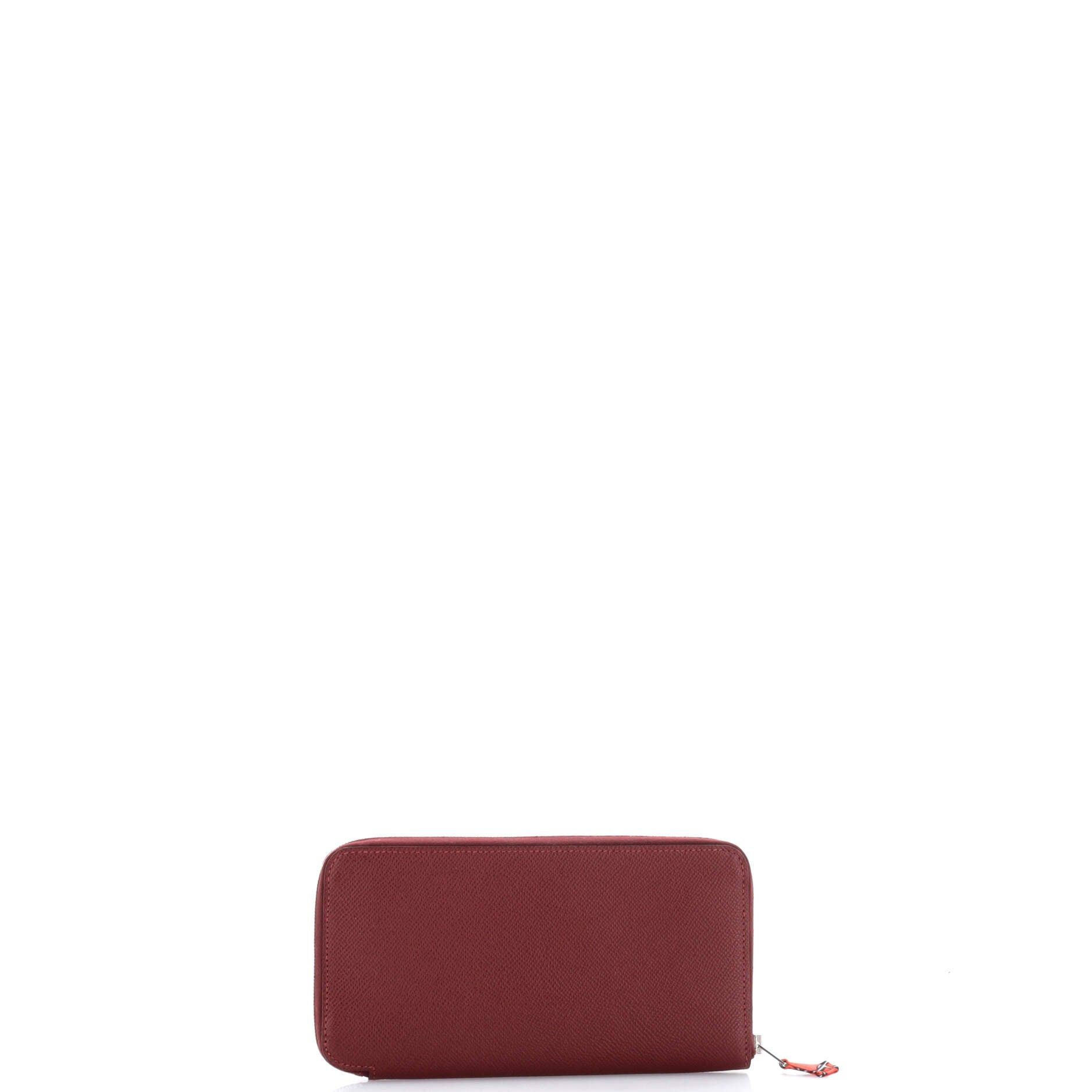 Hermes Azap Zip Around Wallet Size ONE SIZE - 3 Thumbnail