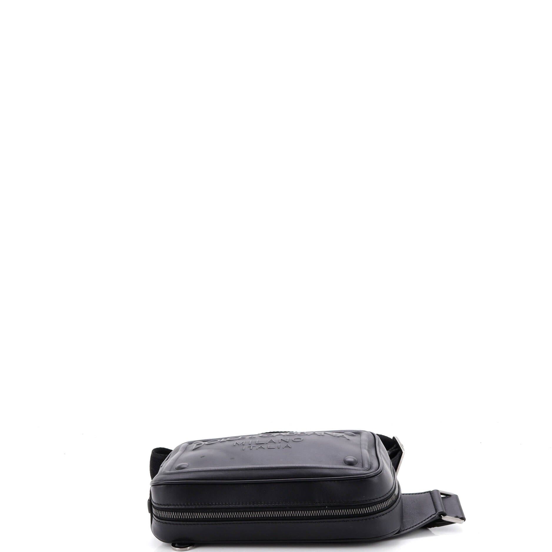Dolce & Gabbana Raised Logo Crossbody Bag Size ONE SIZE - 4 Thumbnail