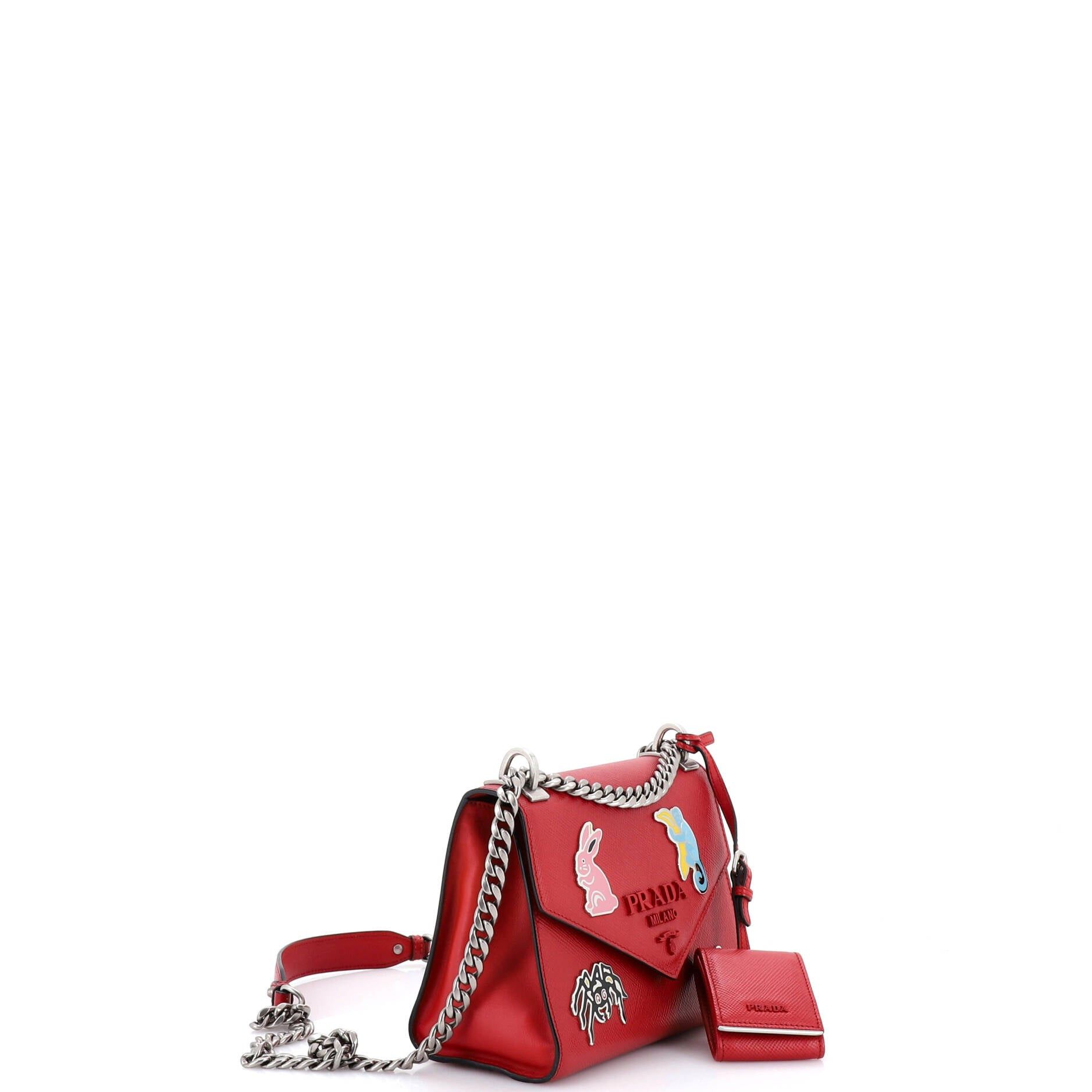 Prada Monochrome Shoulder Bag Size ONE SIZE - 2 Thumbnail
