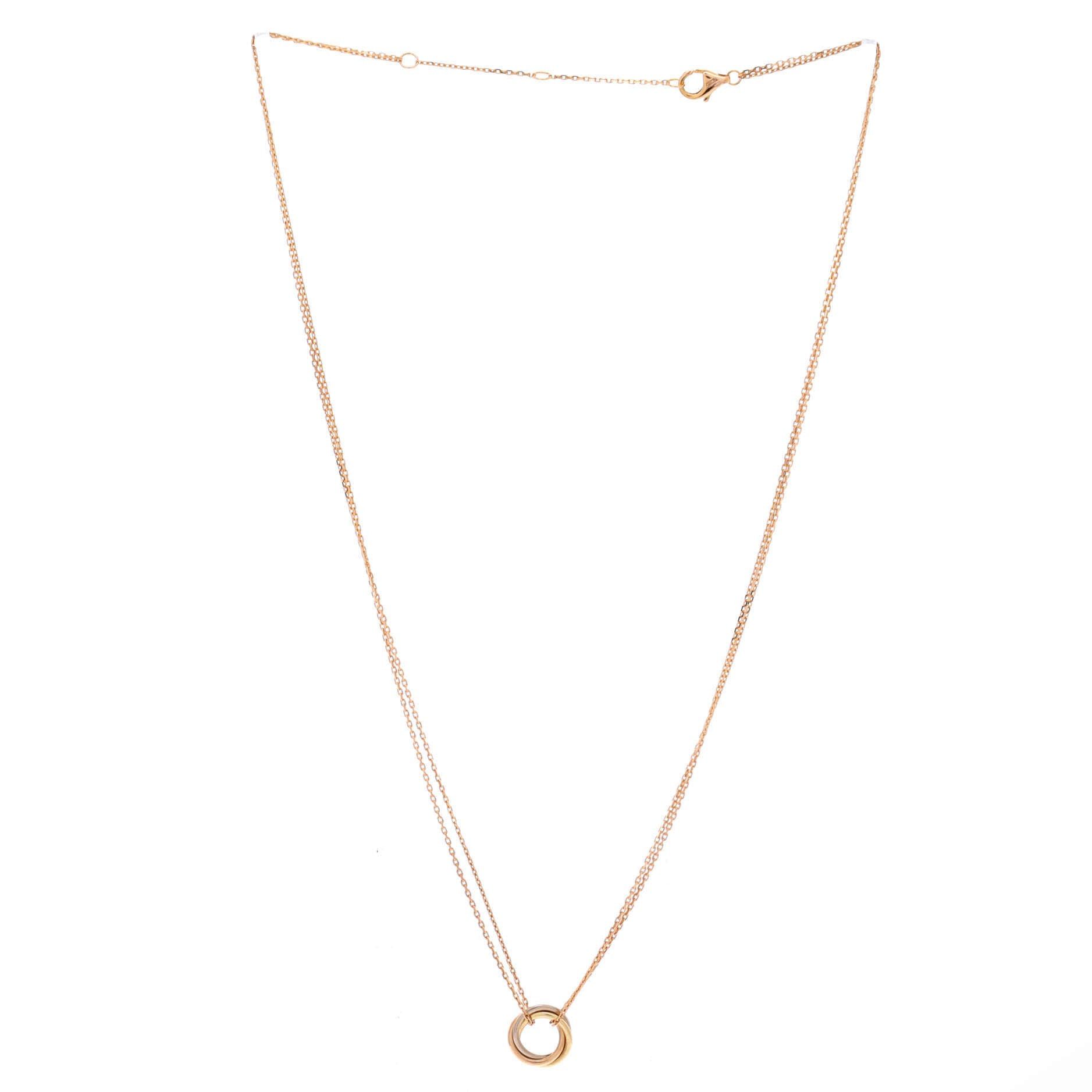 Cartier Trinity Choker Necklace Size ONE SIZE - 3 Thumbnail