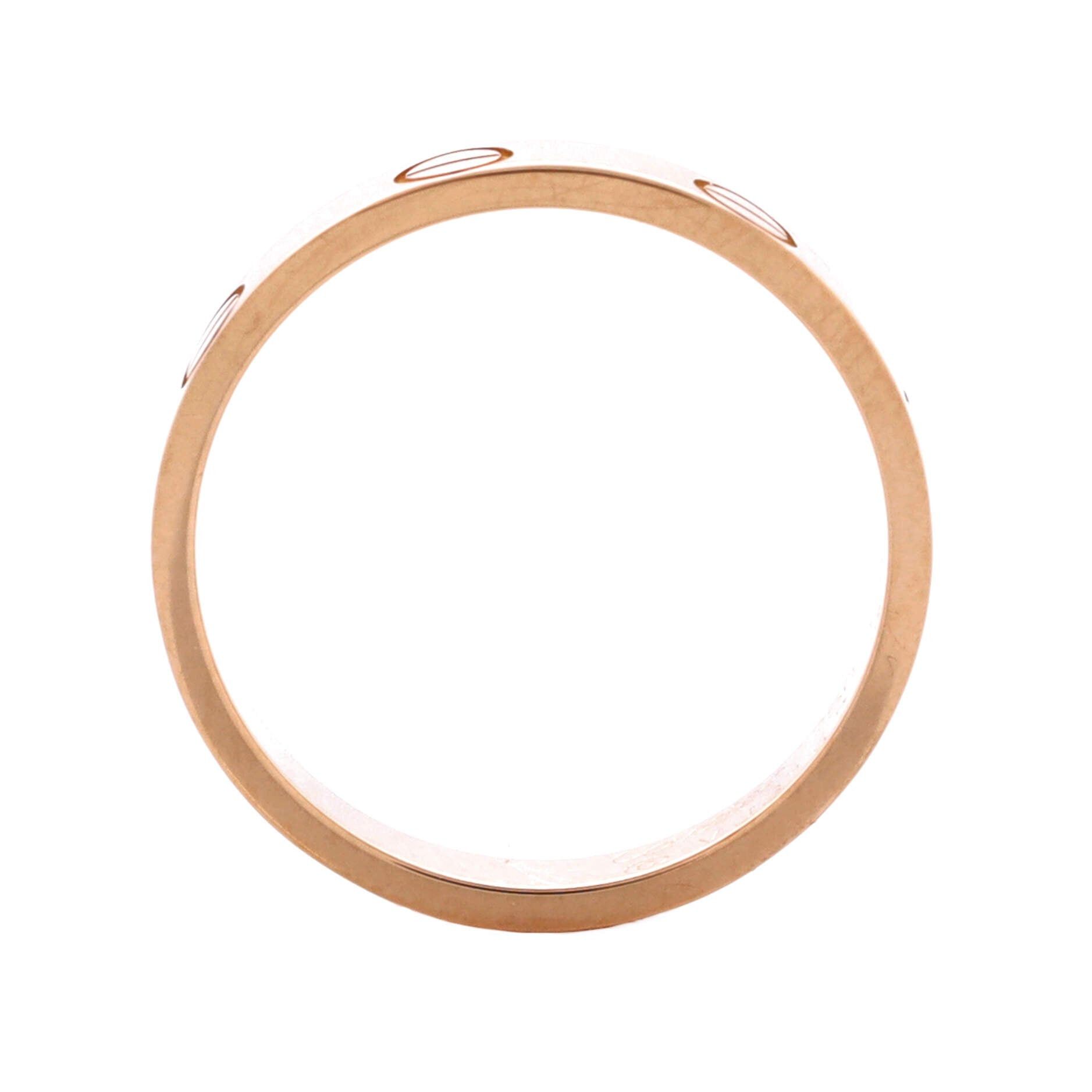 Cartier Love Wedding Band Ring Size ONE SIZE - 2 Thumbnail