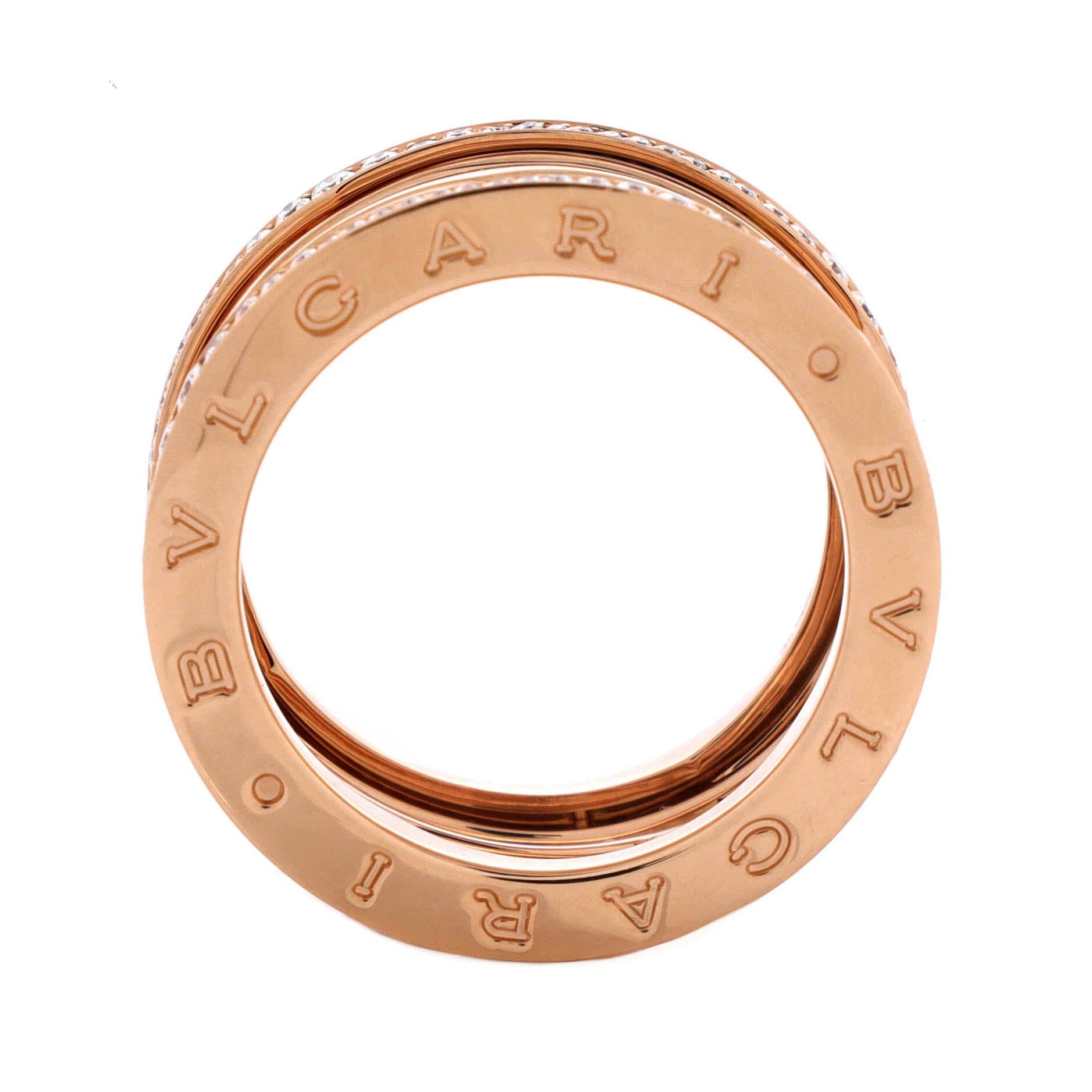Bvlgari B.Zero1 Design Legend Zaha Hadid Four Band Ring Size ONE SIZE - 3 Thumbnail
