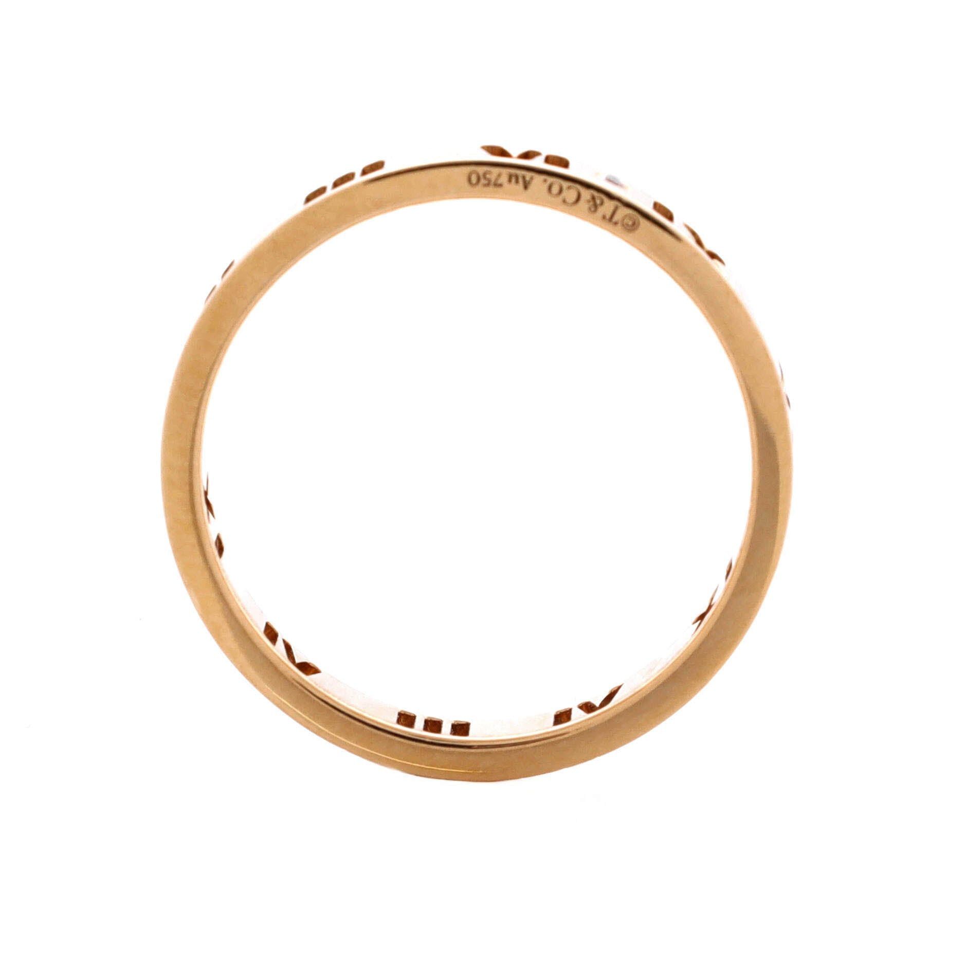 Tiffany & Co. Atlas Pierced Ring Size ONE SIZE - 2 Thumbnail