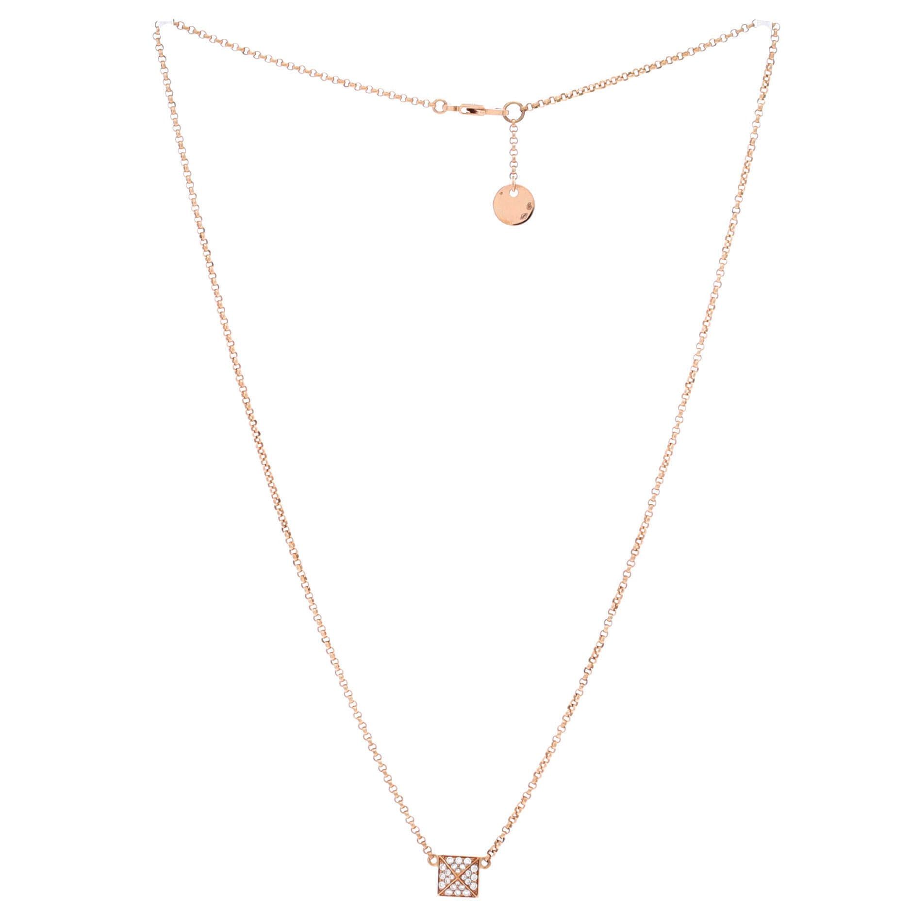 Hermes Clou d'H Pendant Necklace Size ONE SIZE - 3 Thumbnail
