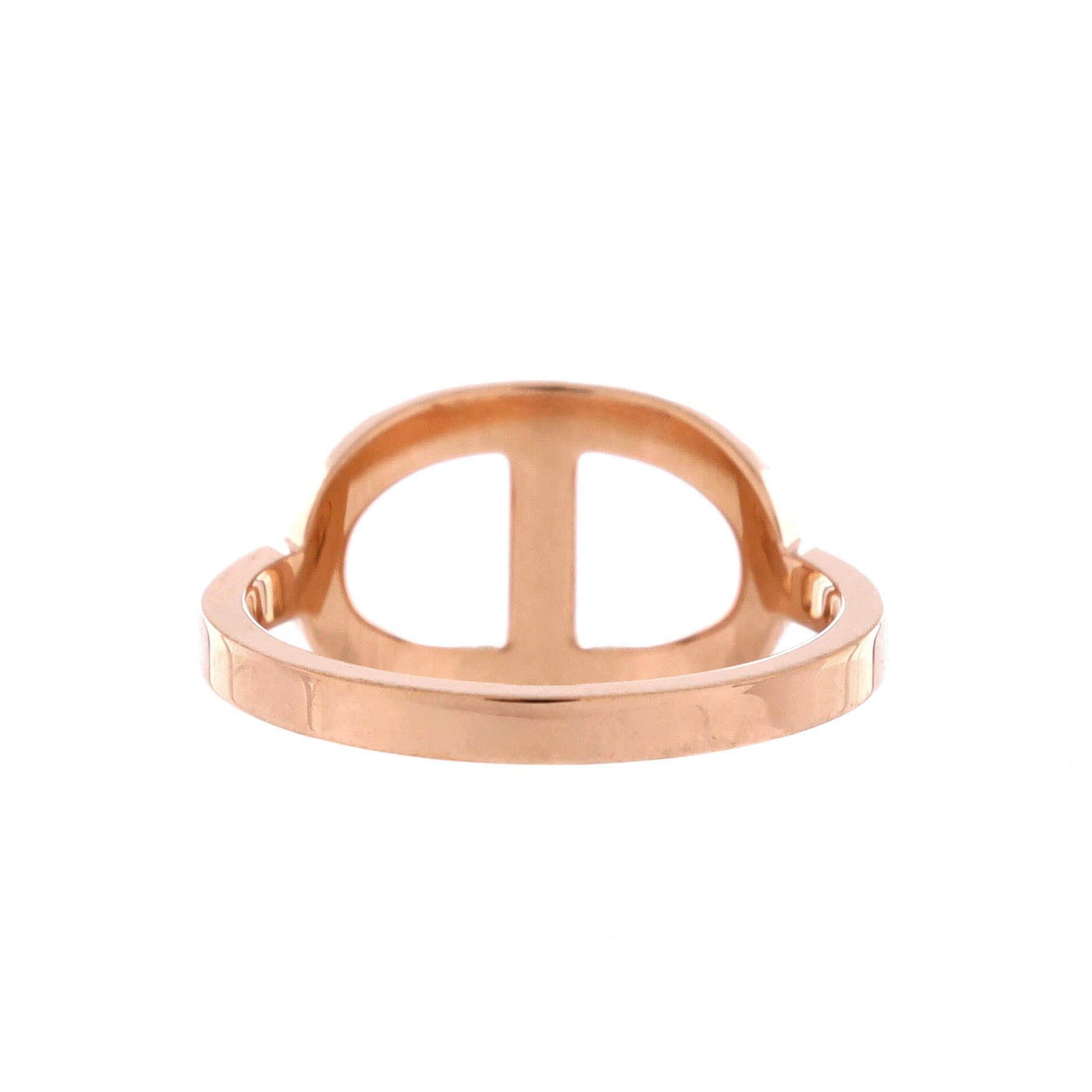Hermes Chaine d'Ancre Contour Ring Size ONE SIZE - 3 Thumbnail