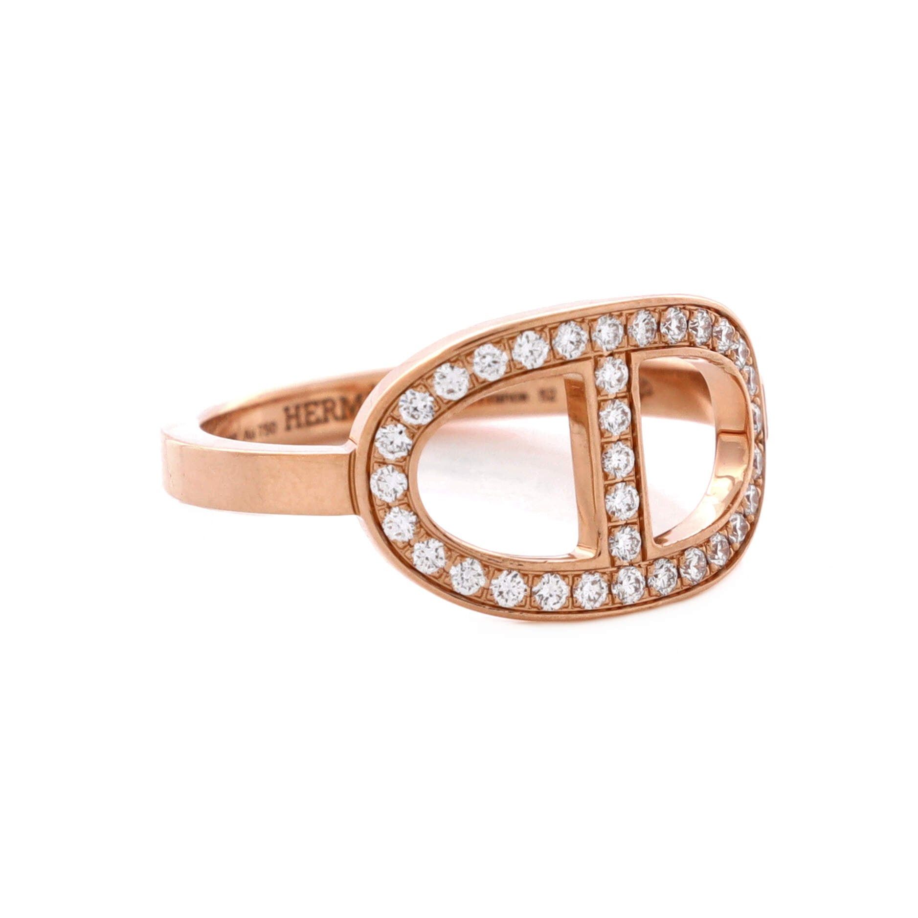 Hermes Chaine d'Ancre Contour Ring Size ONE SIZE - 2 Thumbnail