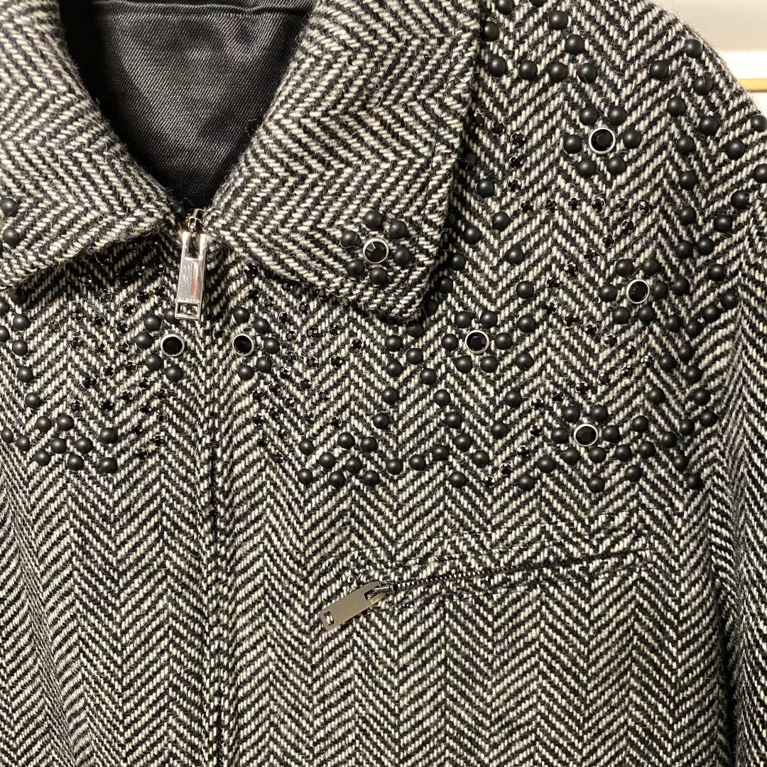 Valentino Valentino Wool Rivet Jacket Size US S / EU 44-46 / 1 - 2 Thumbnail