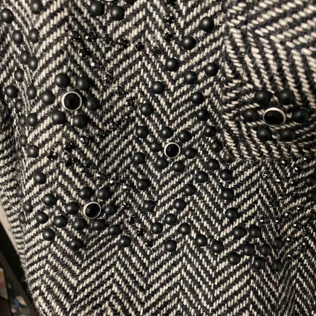 Valentino Valentino Wool Rivet Jacket Size US S / EU 44-46 / 1 - 3 Thumbnail
