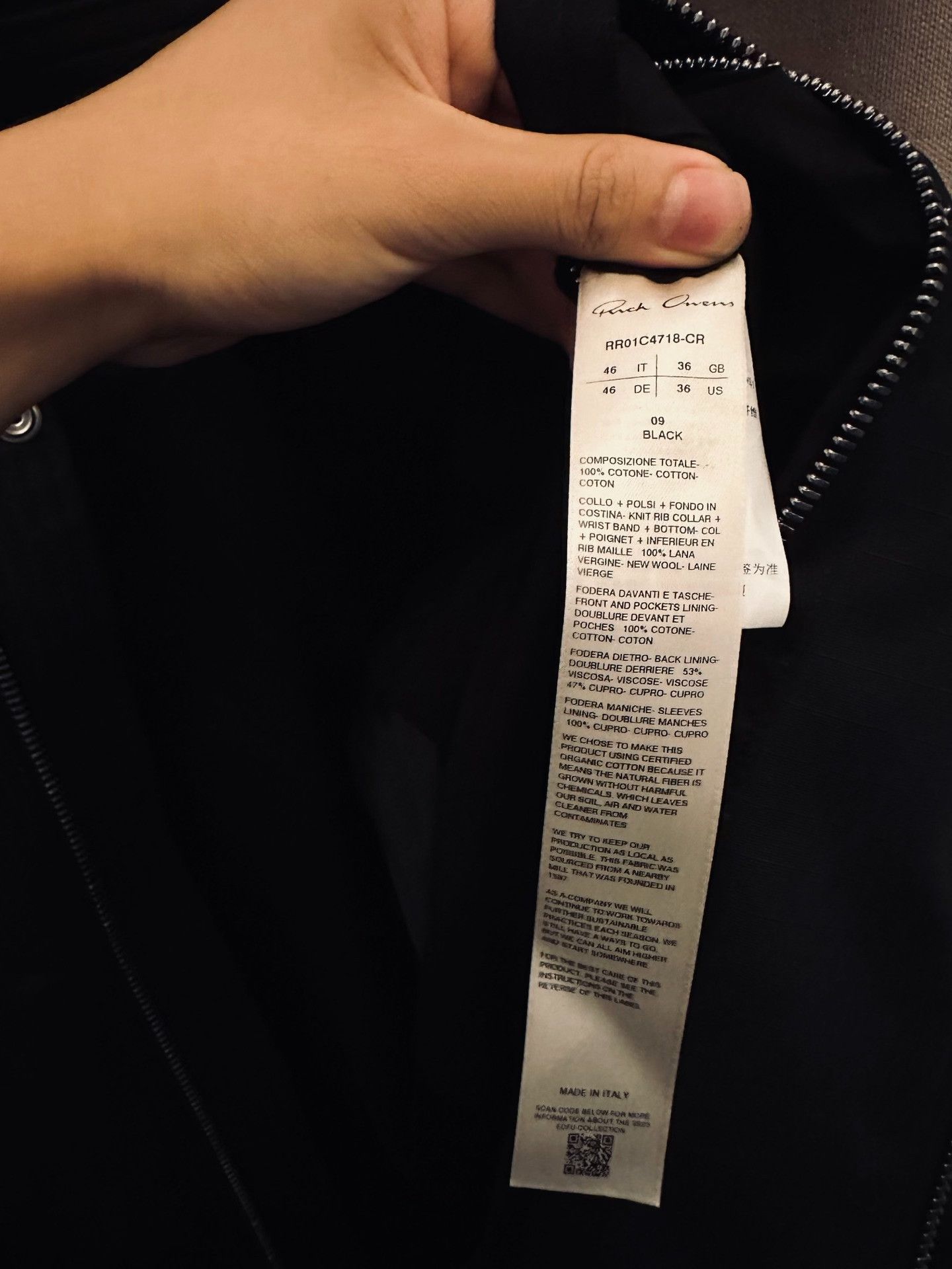 Rick Owens Rick Owens 23SS Padded Shoulder Bomber Size US S / EU 44-46 / 1 - 5 Thumbnail