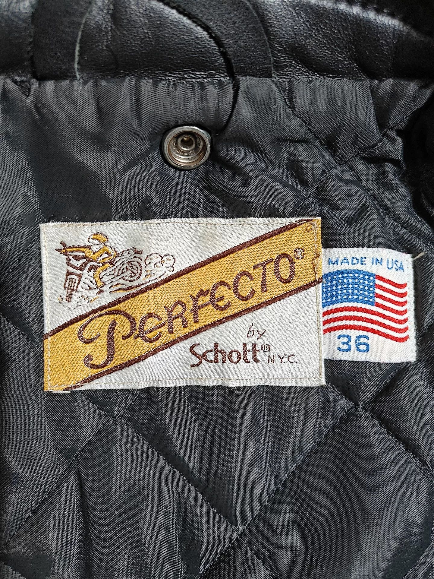 Schott Schott NYC Perfecto Black Biker Jacket Size US M / EU 48-50 / 2 - 6 Thumbnail