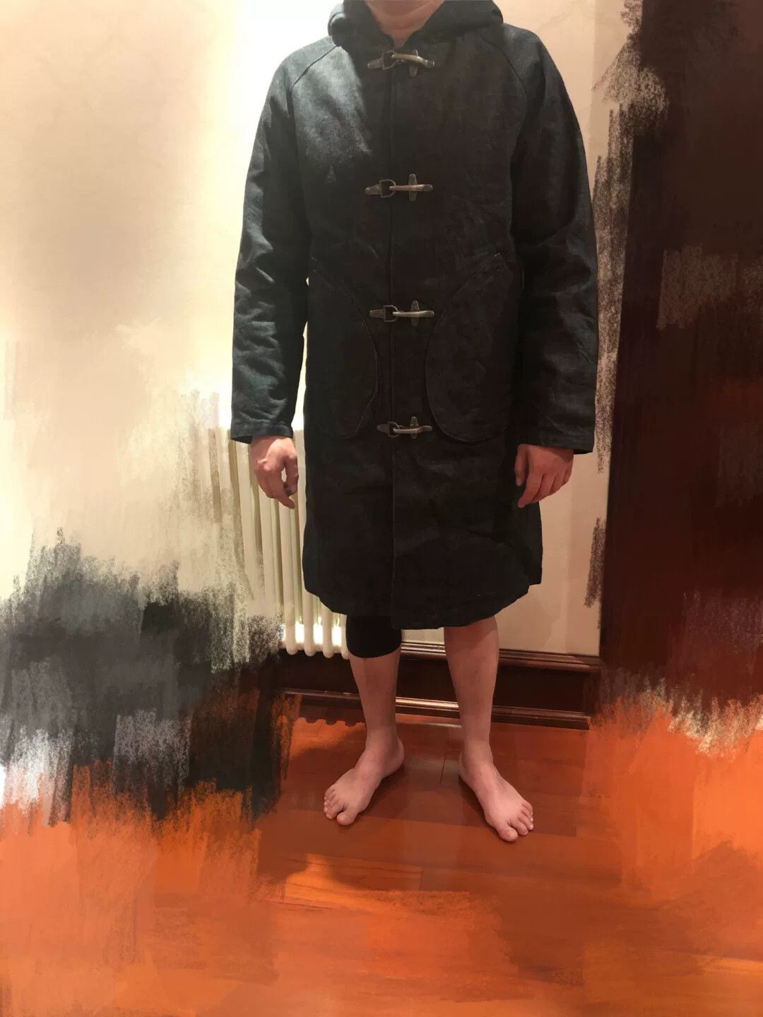 Jelado Jelado Long Denim Hooded Coat Size US L / EU 52-54 / 3 - 4 Thumbnail