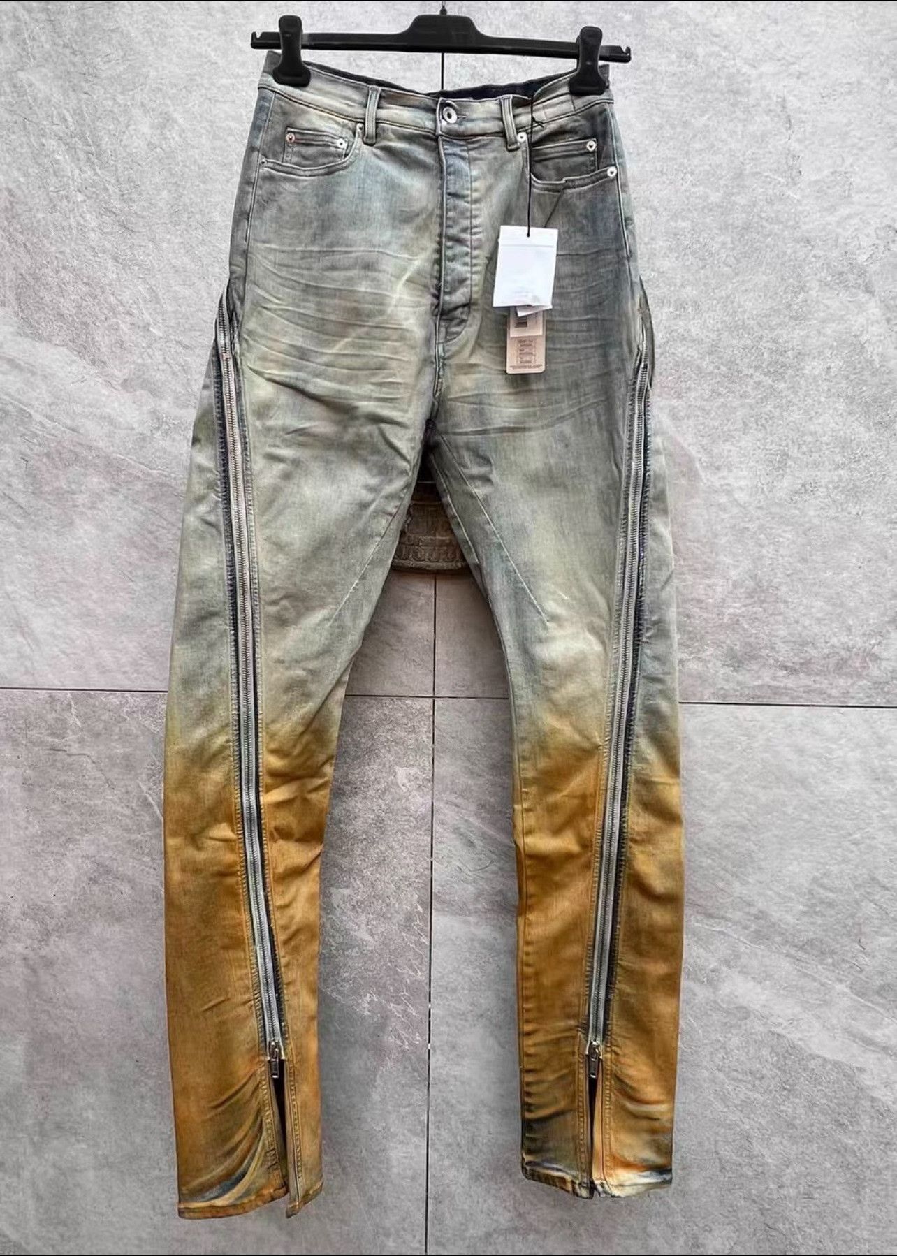 Rick Owens Rick Owens Flared Side Zip Pants Size US 30 / EU 46 - 4 Thumbnail