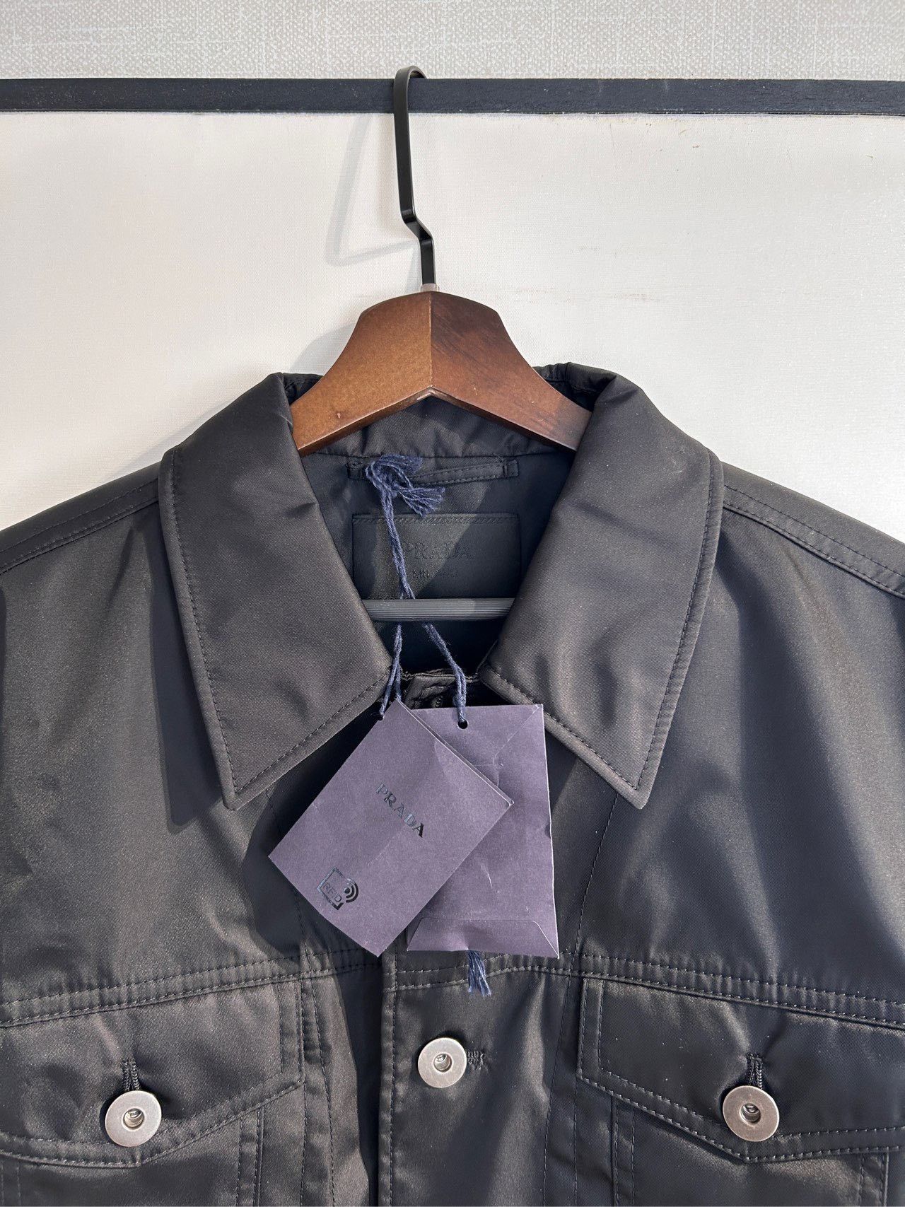 Prada Prada Men's Regenerated Nylon Jacket Size US M / EU 48-50 / 2 - 2 Thumbnail