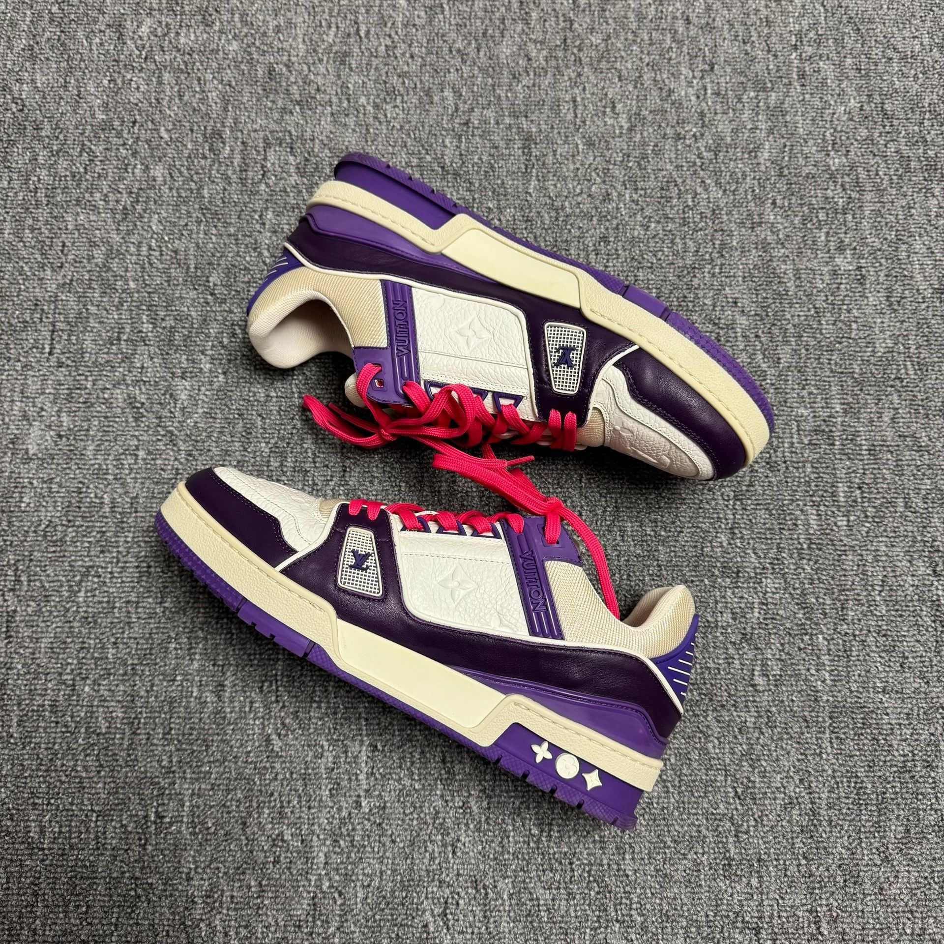 Louis Vuitton Louis Vuitton Trainer Low-Top Basketball Sneakers Size US 7.5 / EU 40-41 - 6 Thumbnail