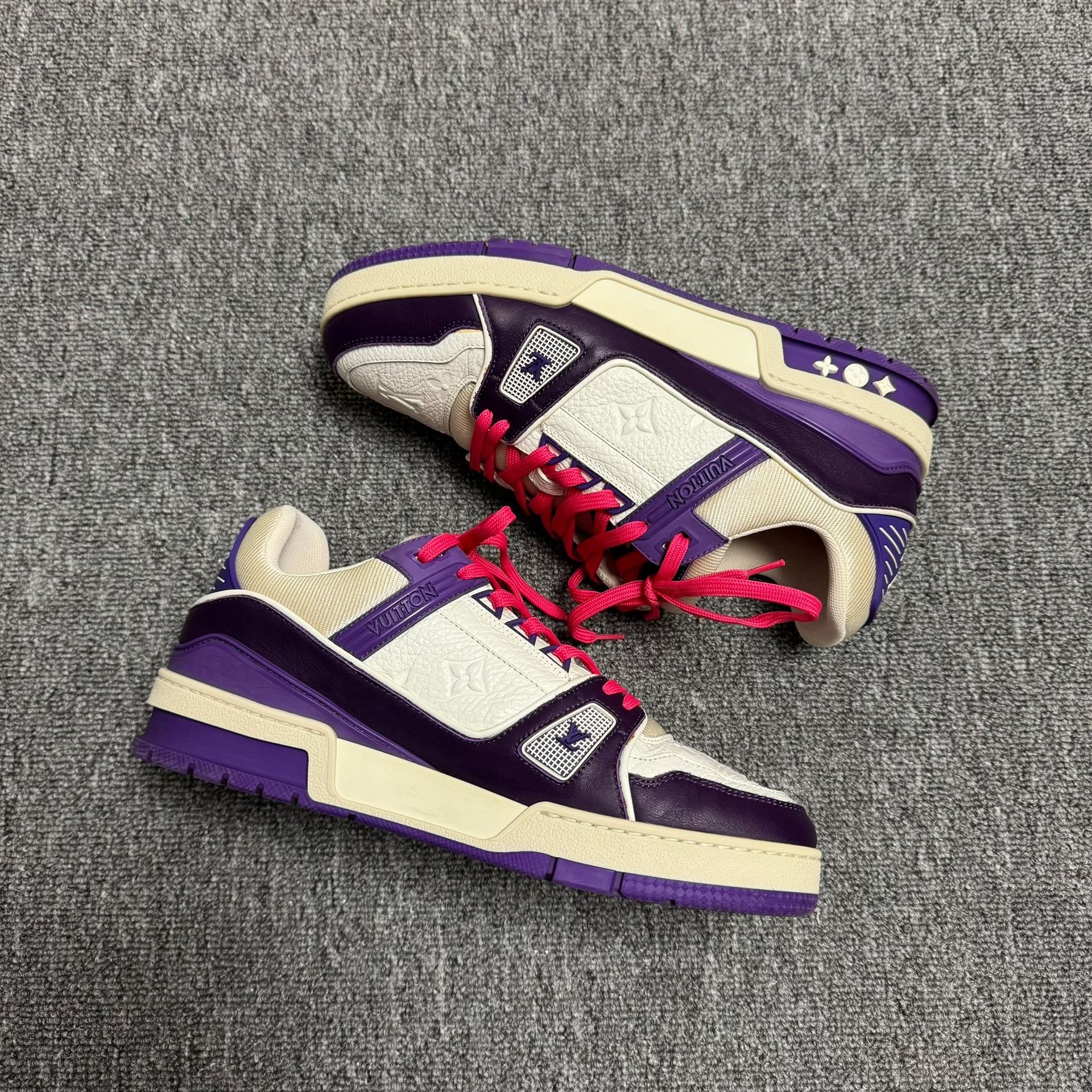 Louis Vuitton Louis Vuitton Trainer Low-Top Basketball Sneakers Size US 7.5 / EU 40-41 - 5 Thumbnail