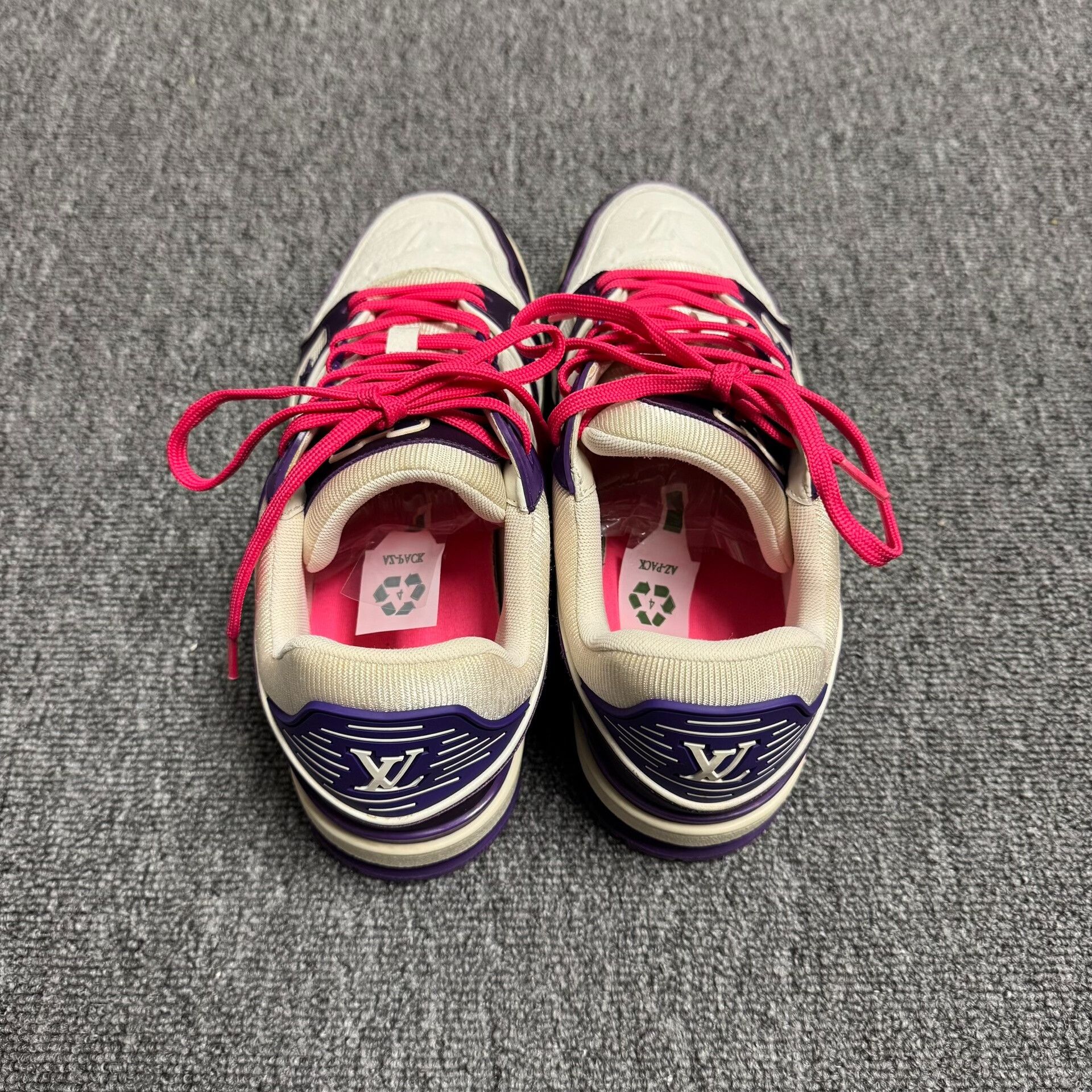 Louis Vuitton Louis Vuitton Trainer Low-Top Basketball Sneakers Size US 7.5 / EU 40-41 - 3 Thumbnail