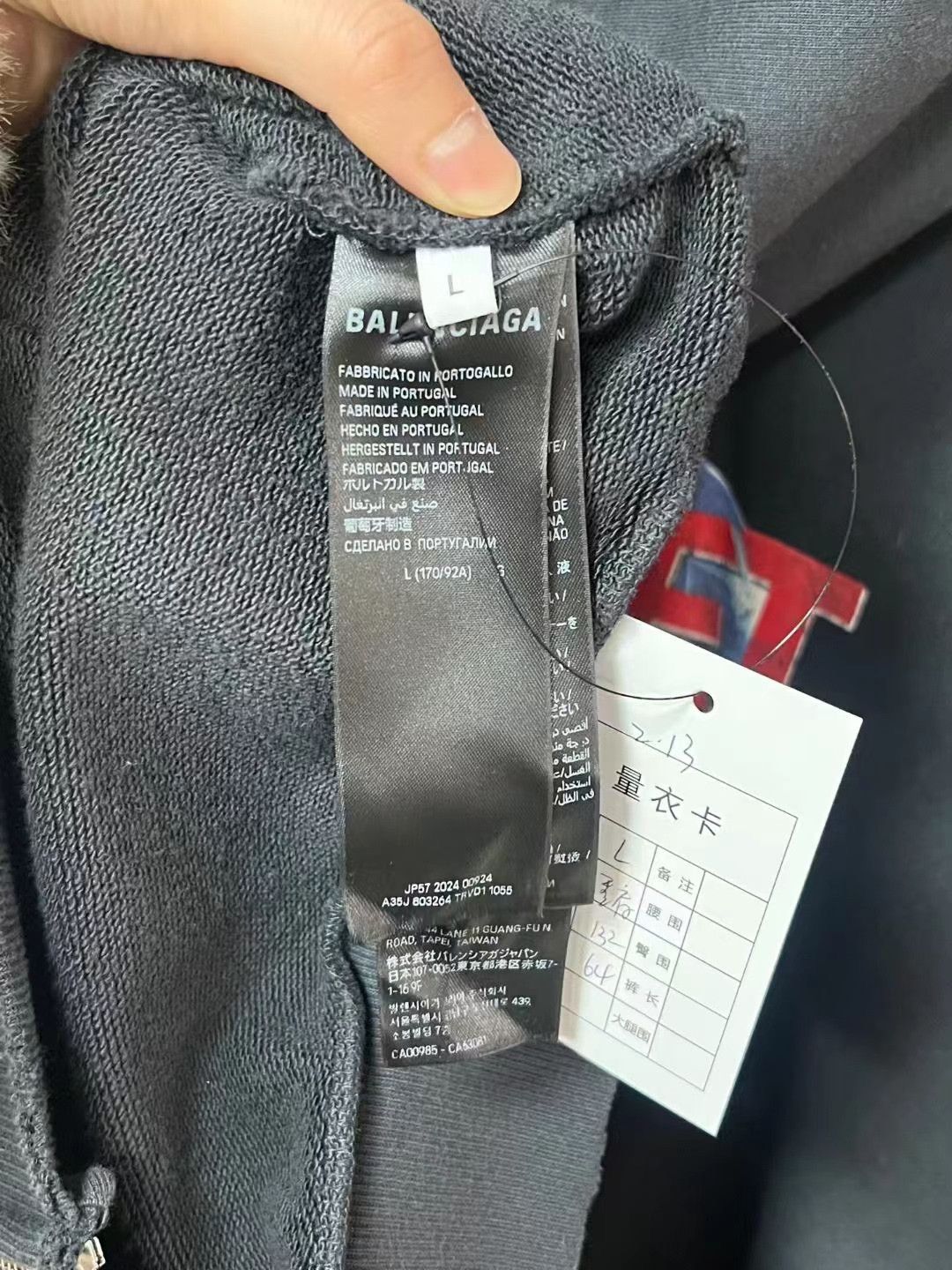 Balenciaga Balenciaga Earth Print Zip-Up Hoodie Size US L / EU 52-54 / 3 - 4 Thumbnail