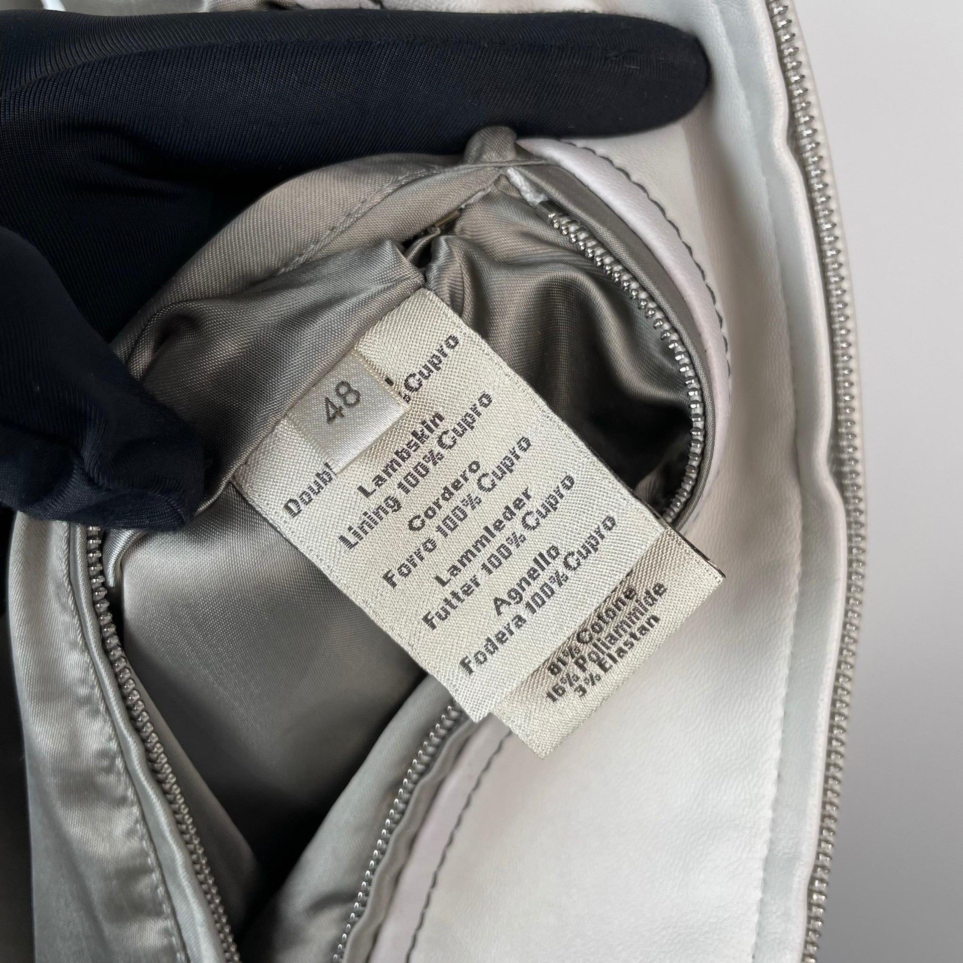 Hermes Hermes White Large H Pilot Jacket Men's Size US M / EU 48-50 / 2 - 7 Thumbnail