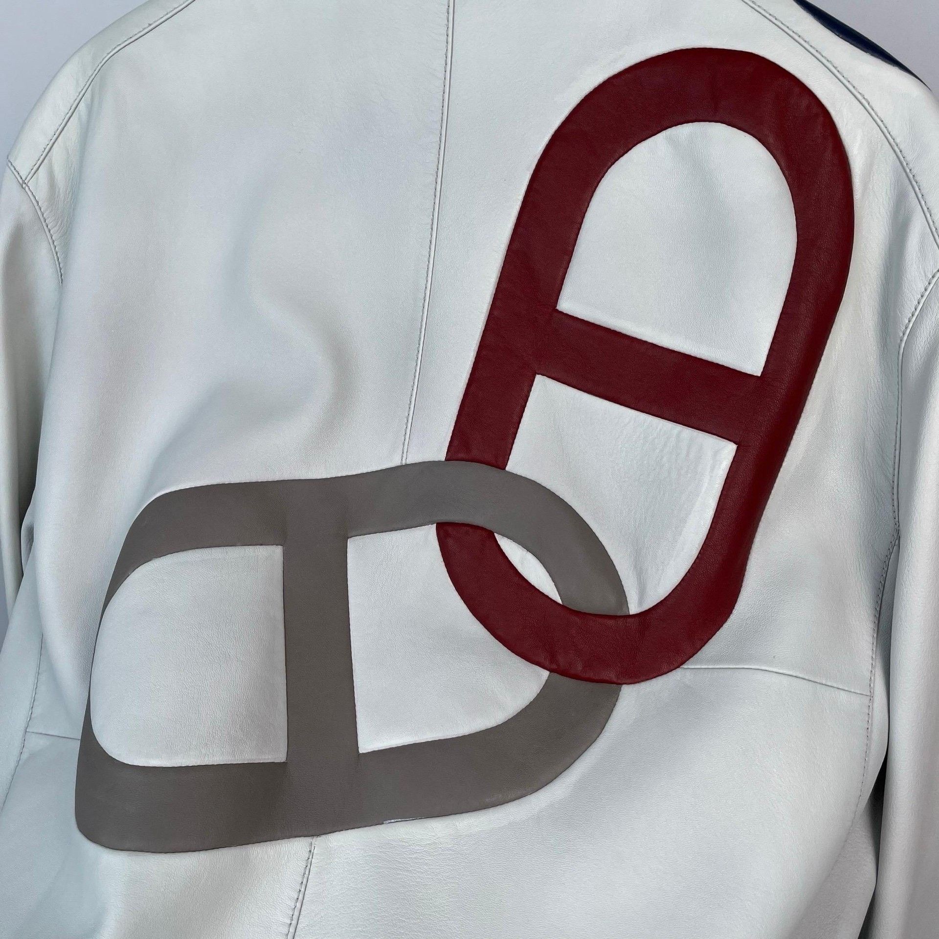 Hermes Hermes White Large H Pilot Jacket Men's Size US M / EU 48-50 / 2 - 5 Thumbnail