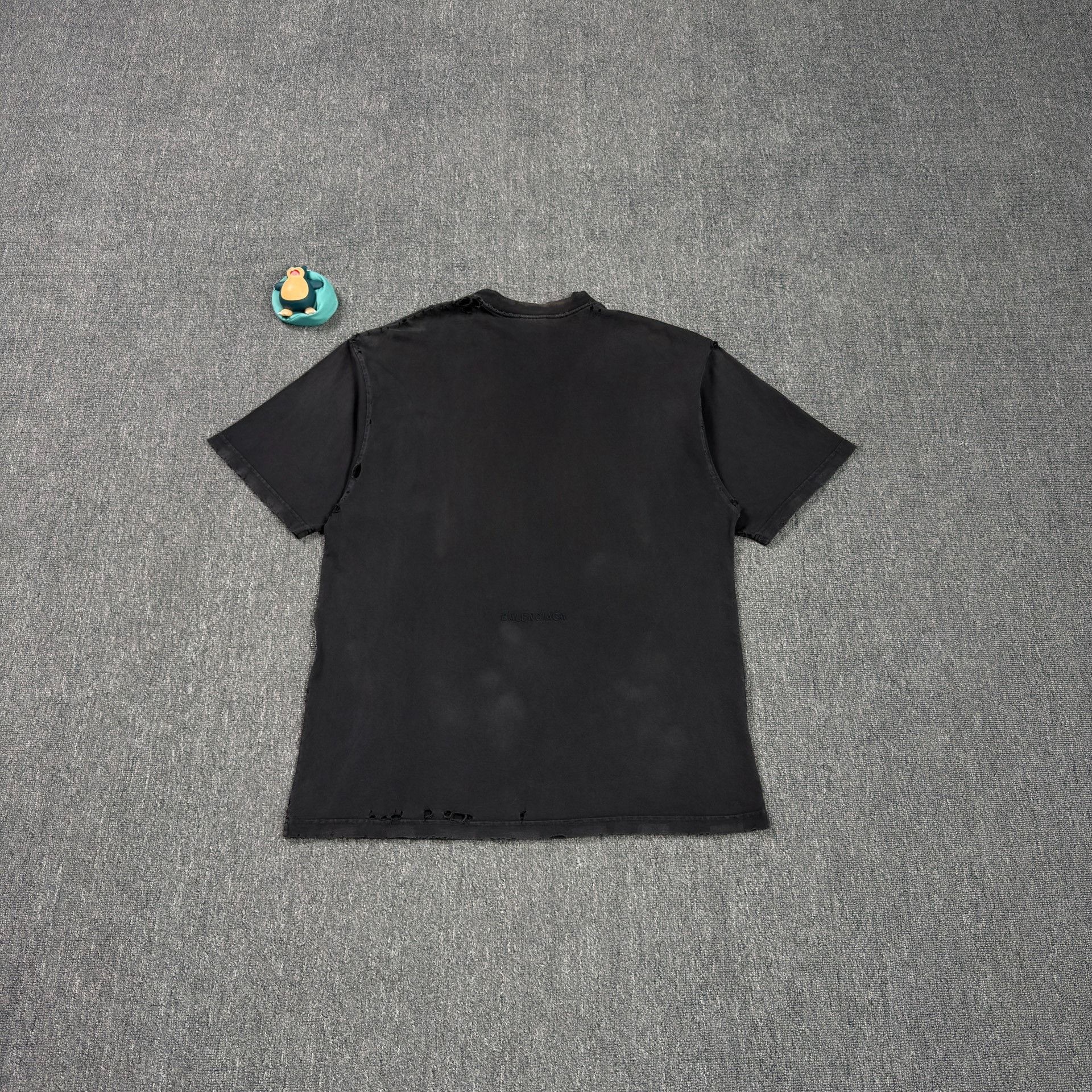 Balenciaga Balenciaga Statue of Liberty Black Tee Size US M / EU 48-50 / 2 - 2 Thumbnail