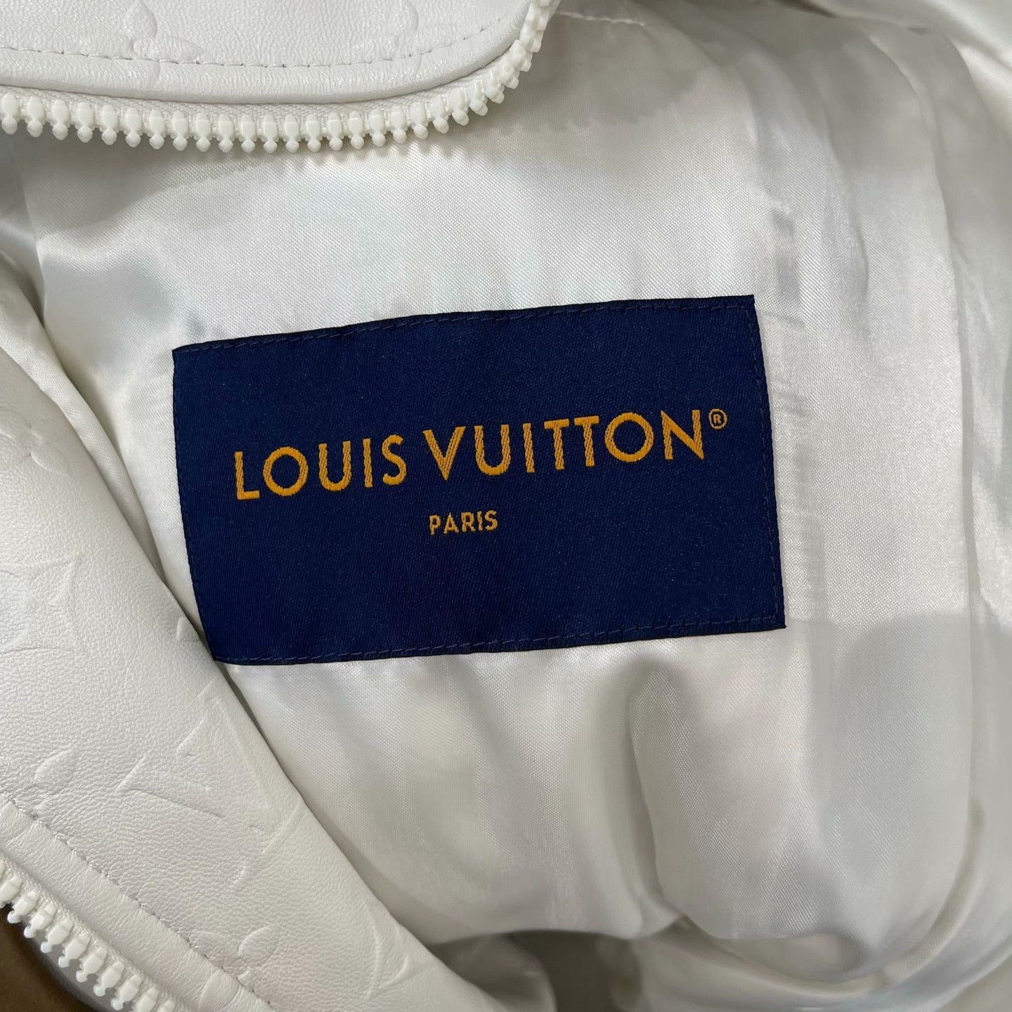 Louis Vuitton LV Monogram Print Leather Trim Jacket Size US M / EU 48-50 / 2 - 5 Thumbnail