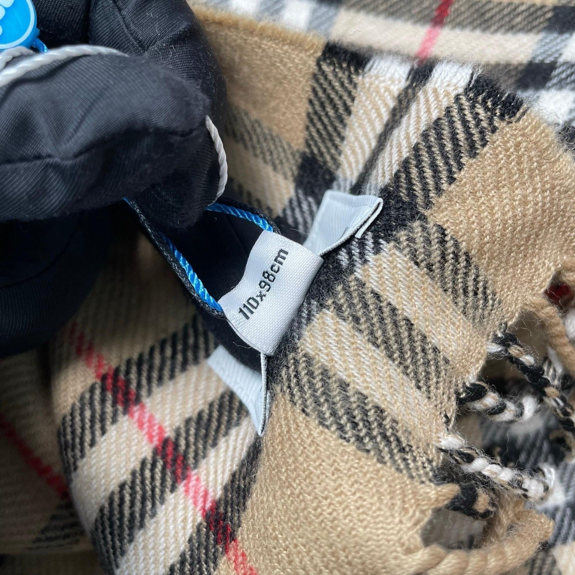 Burberry Burberry Brown Classic Check Cashmere Scarf Size ONE SIZE - 9 Thumbnail
