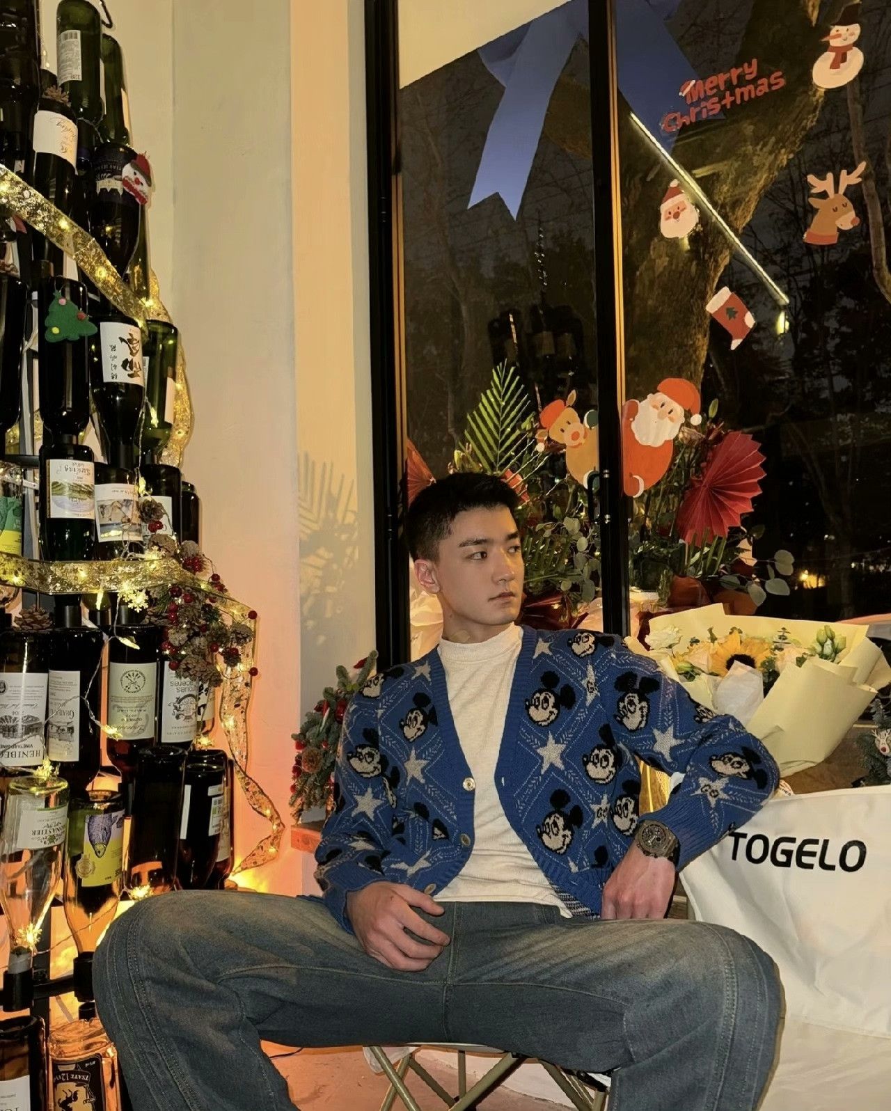Gucci Gucci x Disney Blue Mickey Wool Cardigan Size US M / EU 48-50 / 2 - 8 Thumbnail