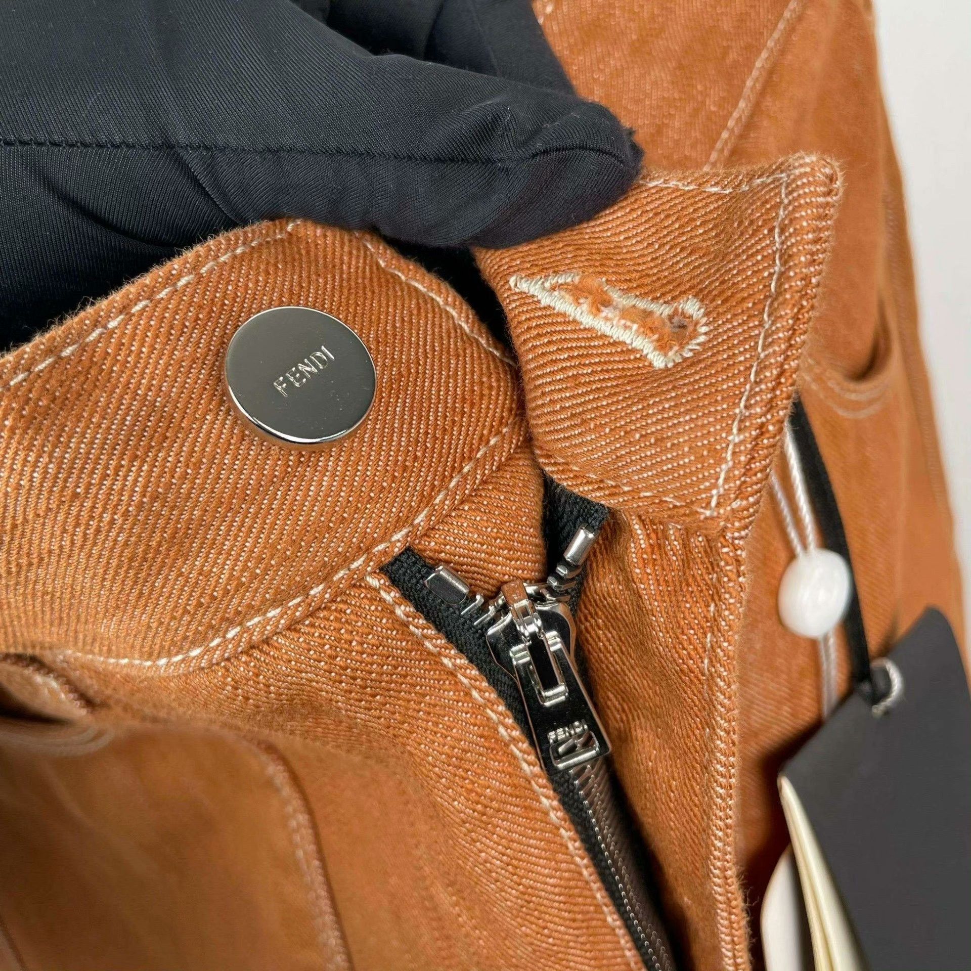 Fendi Brown Fendi Denim Pants Size US 32 / EU 48 - 8 Thumbnail