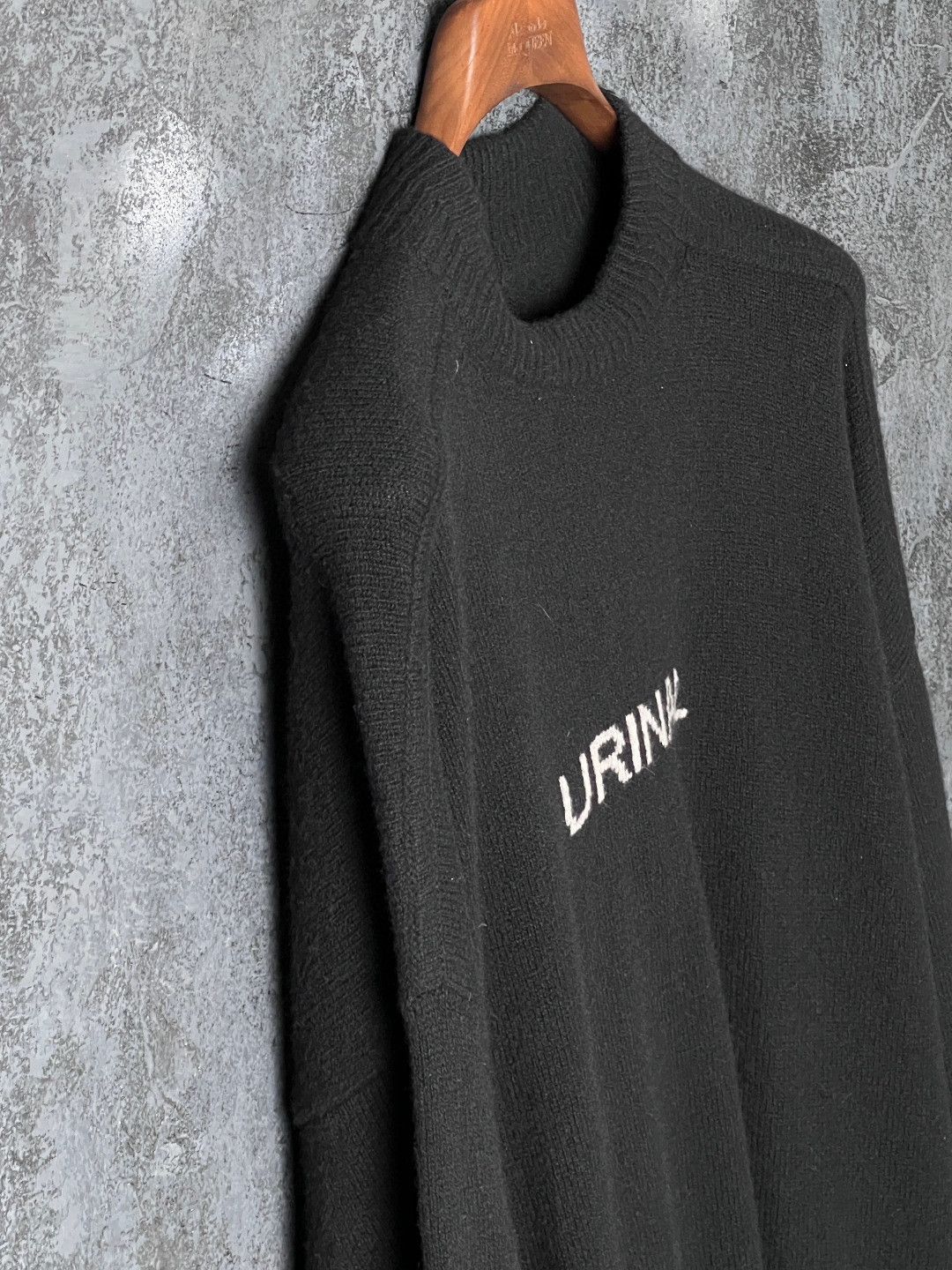 Rick Owens Rick Owens 'ORIGINAL' Black Crewneck Sweater Size US M / EU 48-50 / 2 - 6 Thumbnail