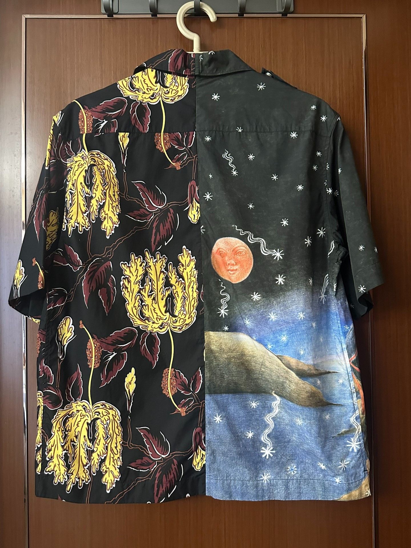 Prada Prada Short-Sleeve Split Design Shirt Size US XXS / EU 40 - 2 Thumbnail