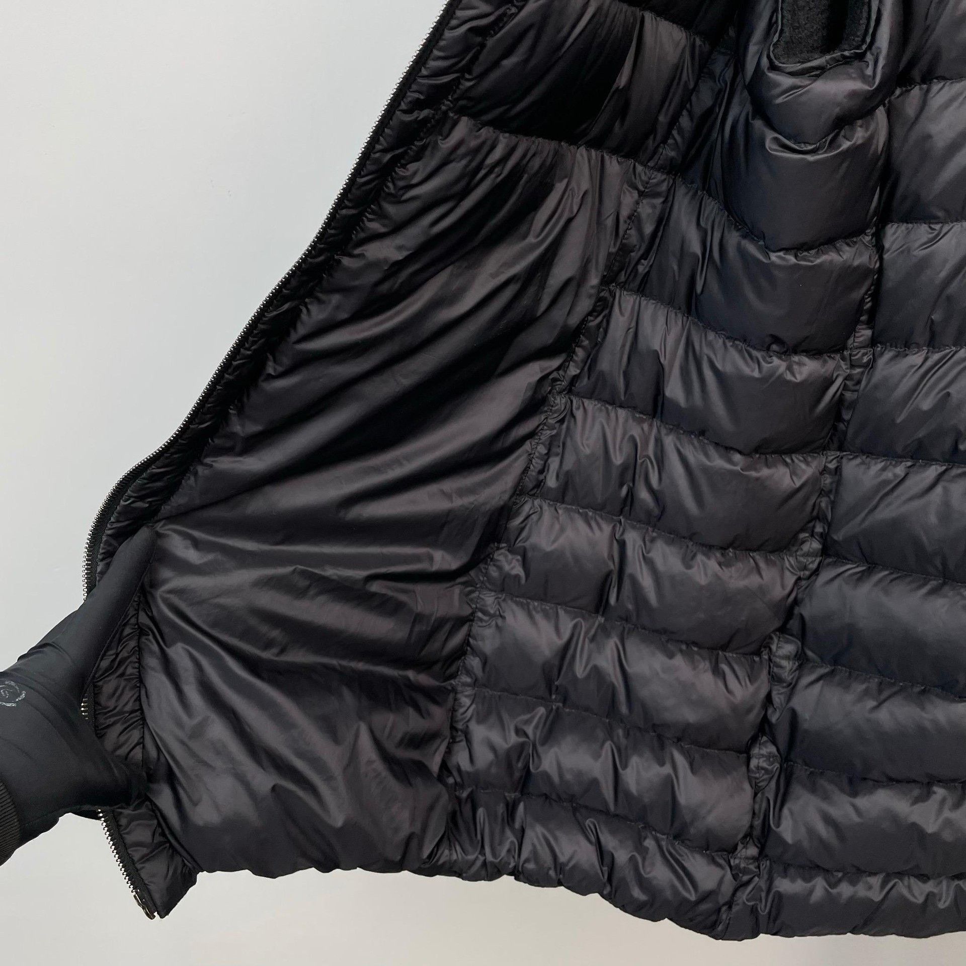 Moncler Moncler Black Stand-Collar Zip Jacket Size US L / EU 52-54 / 3 - 3 Thumbnail