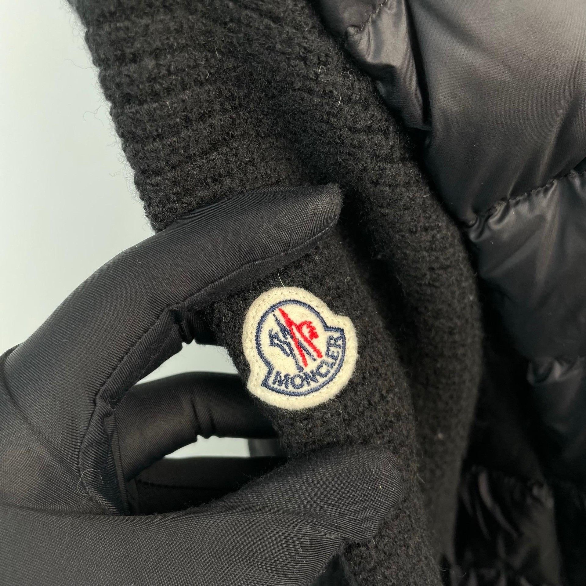 Moncler Moncler Black Stand-Collar Zip Jacket Size US L / EU 52-54 / 3 - 5 Thumbnail