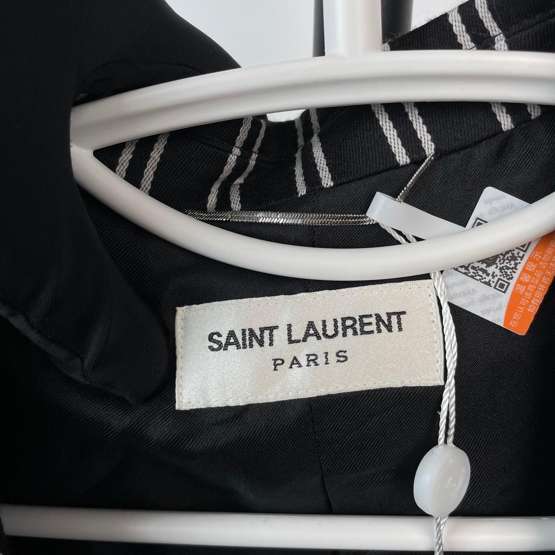Saint Laurent Paris Saint Laurent 14FW Hedi Gold Button Blazer Size US M / EU 48-50 / 2 - 9 Thumbnail