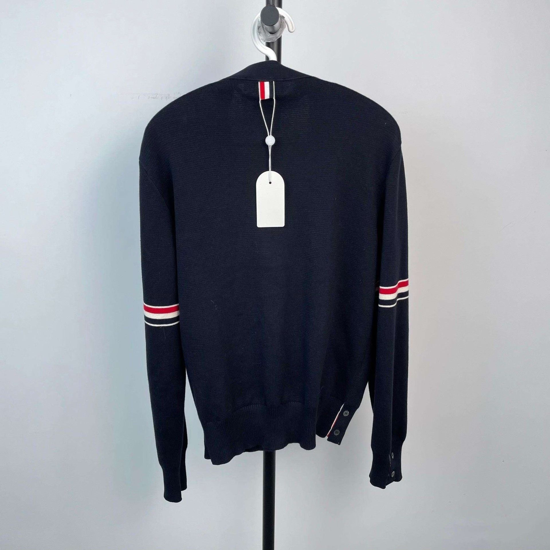 Thom Browne Thom Browne Black Knit Cardigan Size US S / EU 44-46 / 1 - 2 Thumbnail