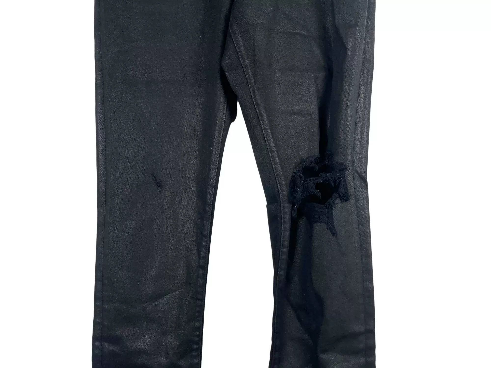 Amiri Amiri Waxed Knee Destruction Jeans Size US 36 / EU 52 - 4 Thumbnail