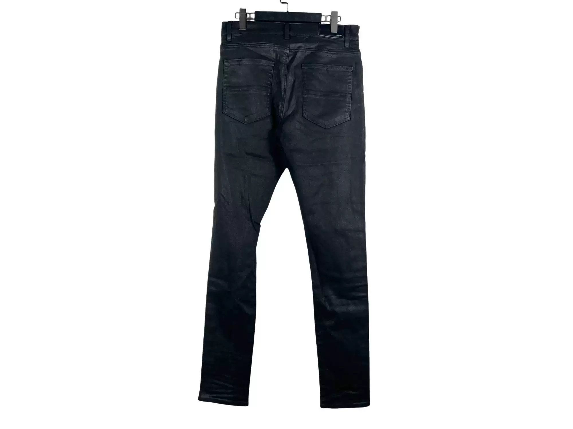 Amiri Amiri Waxed Knee Destruction Jeans Size US 36 / EU 52 - 2 Thumbnail